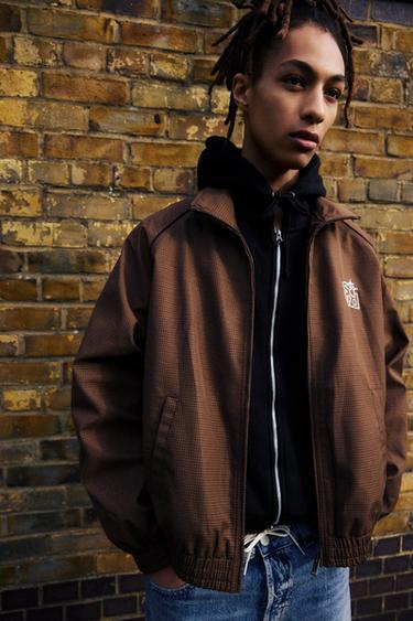 STWD check jacket — Brown 5