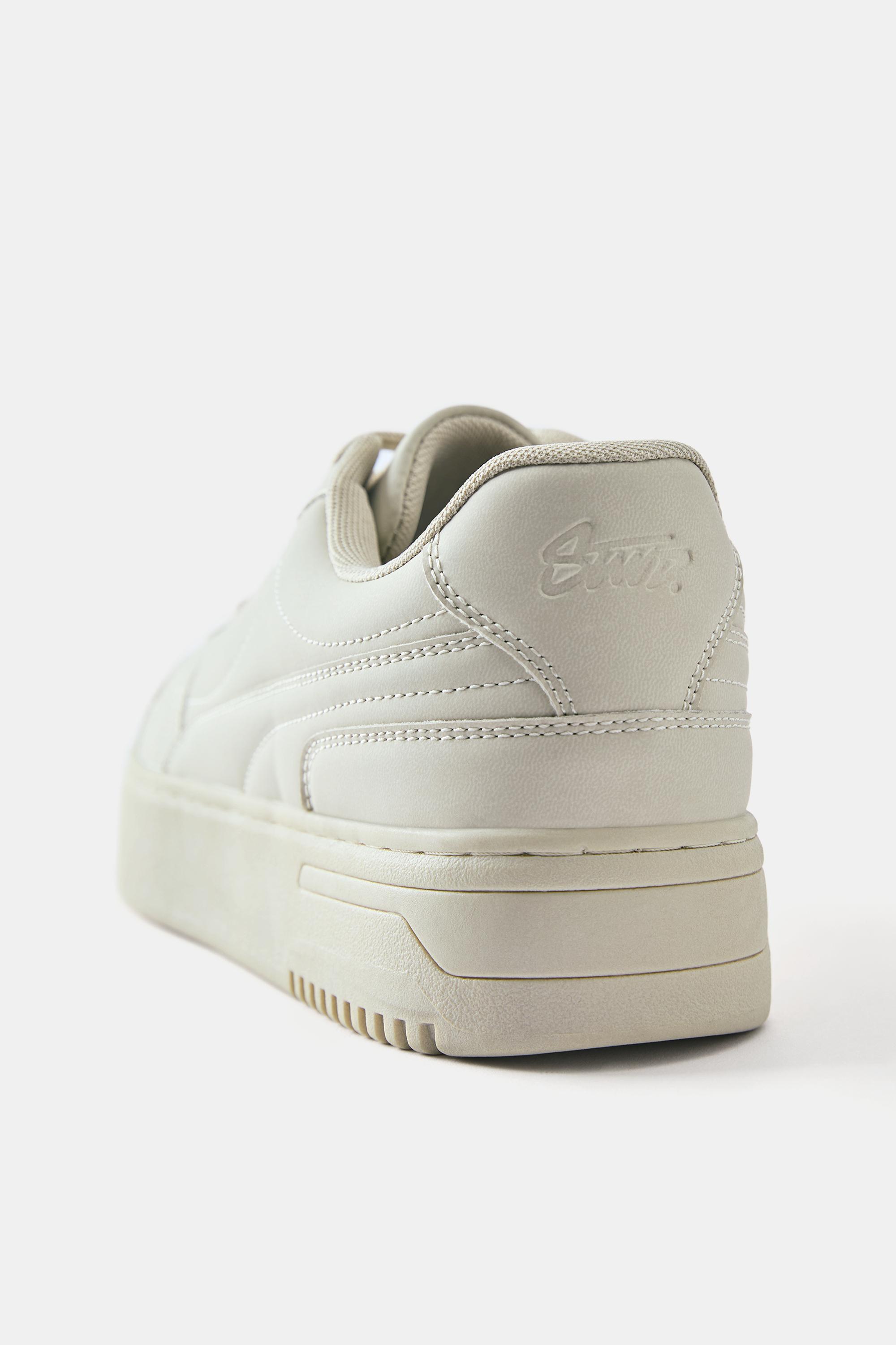 Chunky trainers — Ecru