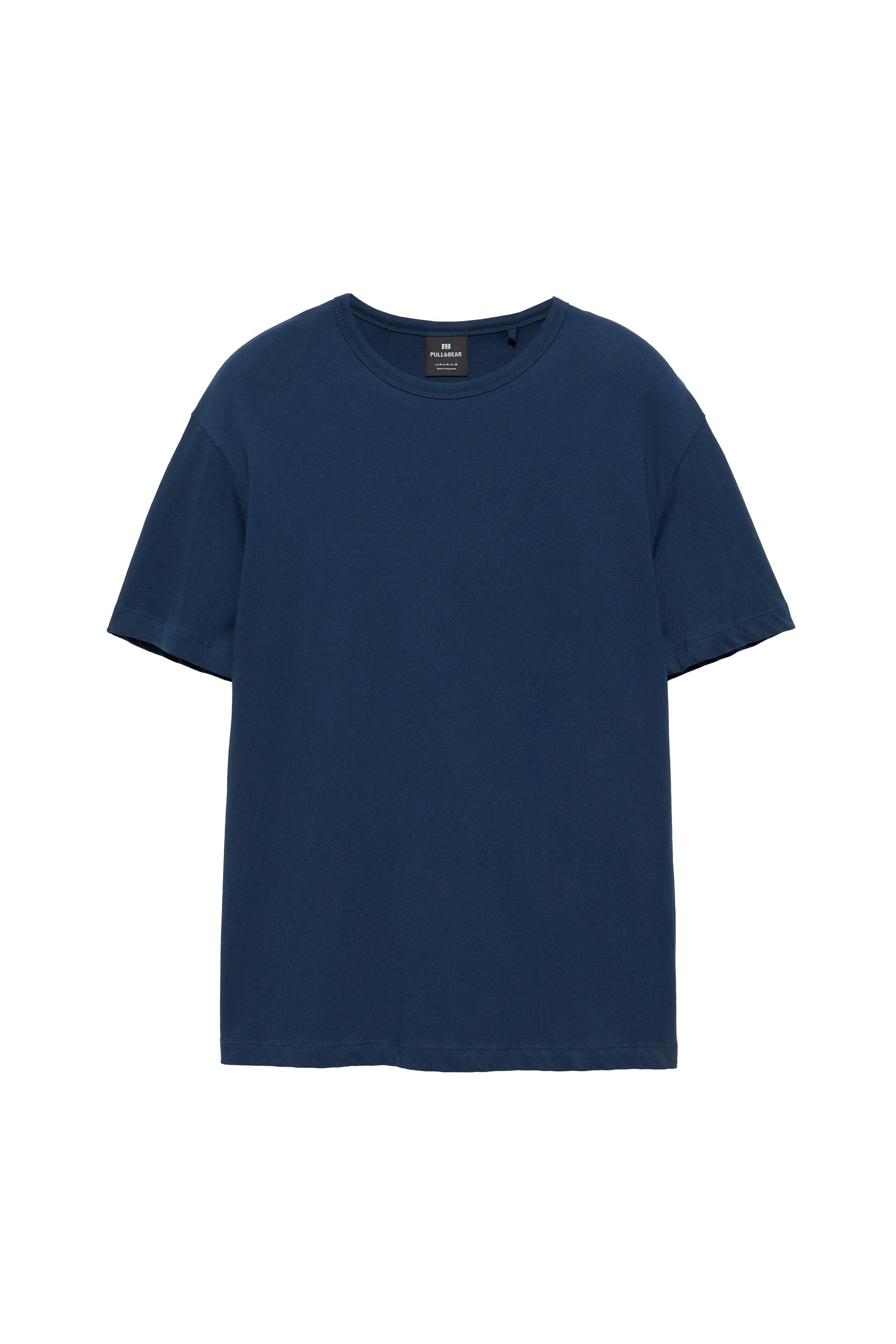 Pull&Bear Basic slim fit tişört görsel 4