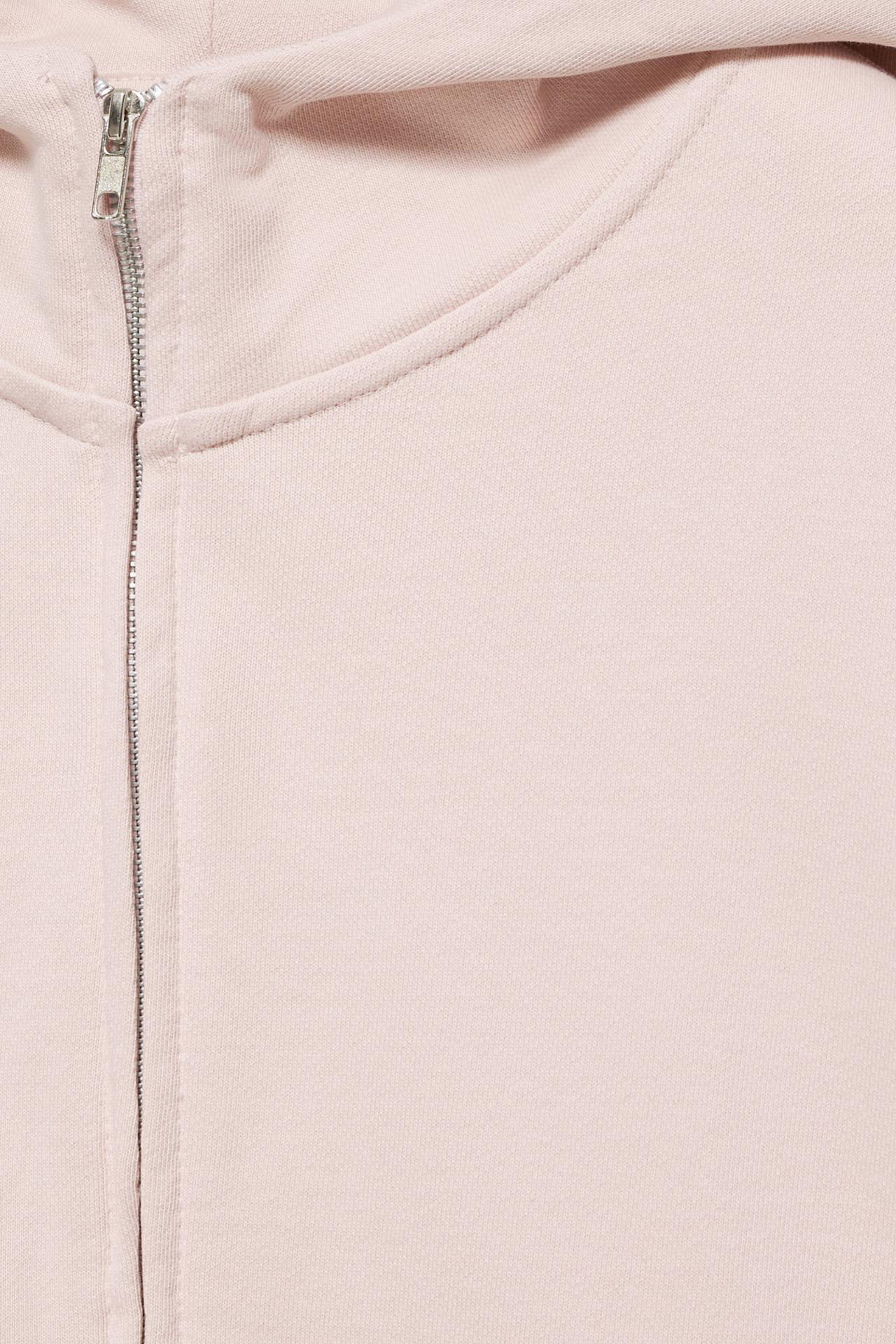 Oversize zip-up hoodie — Pink