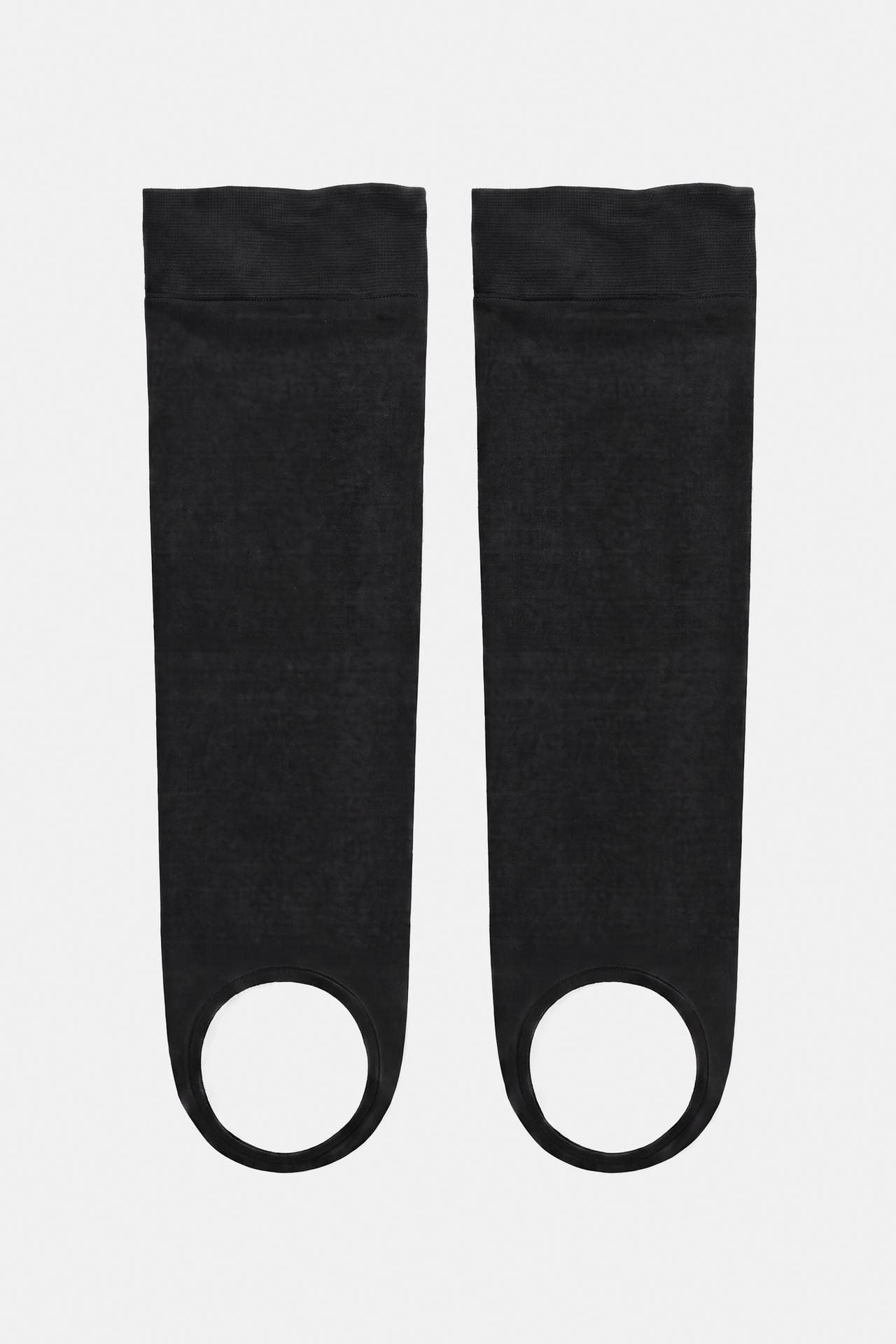 Stirrup socks — Black