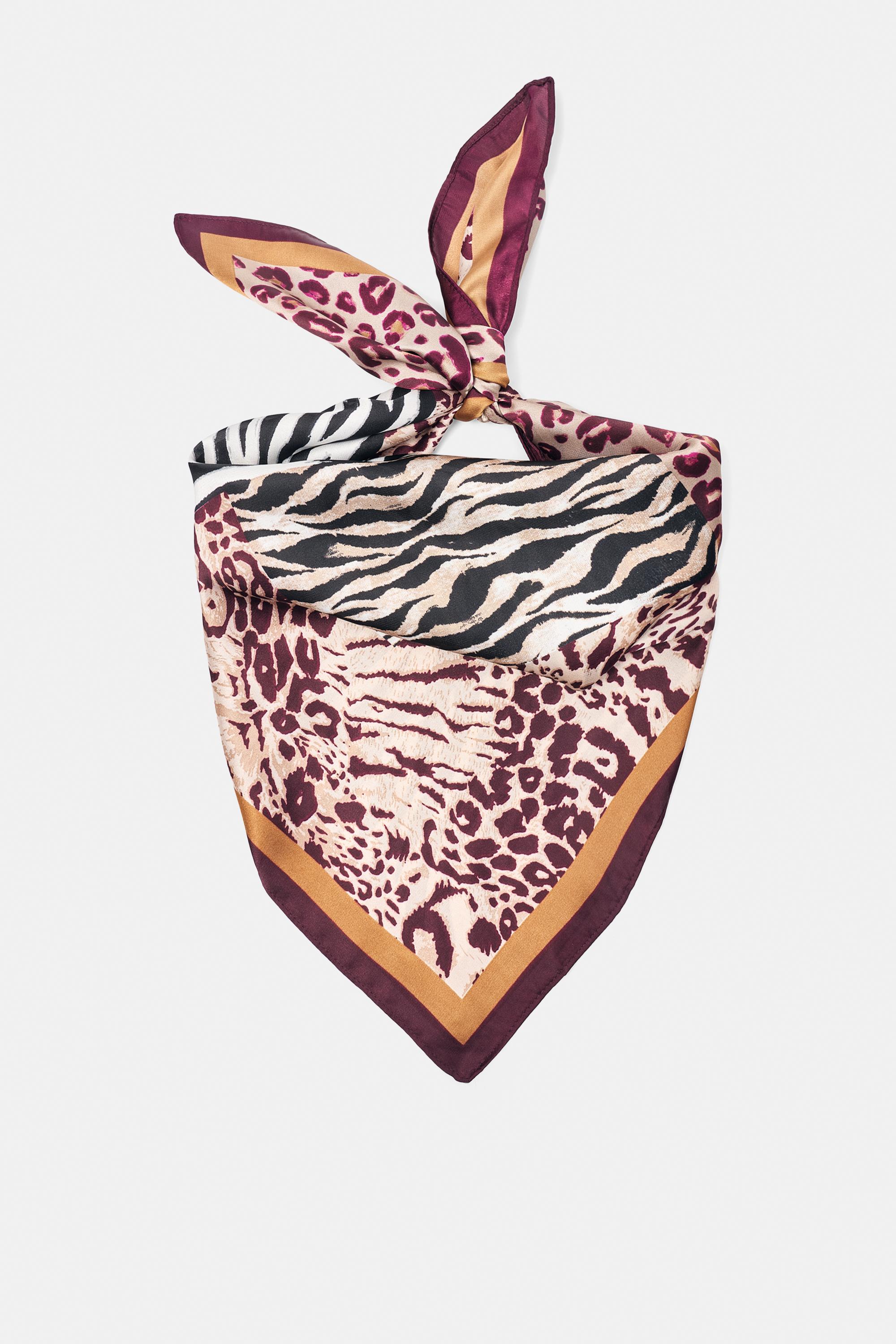 Pañoleta animal print