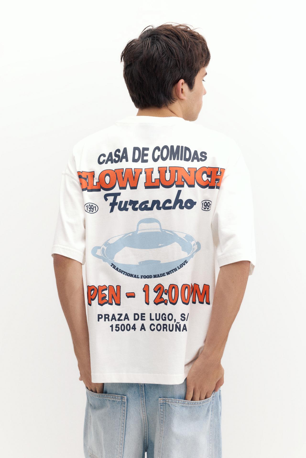 STWD Furancho graphic T-shirt — White