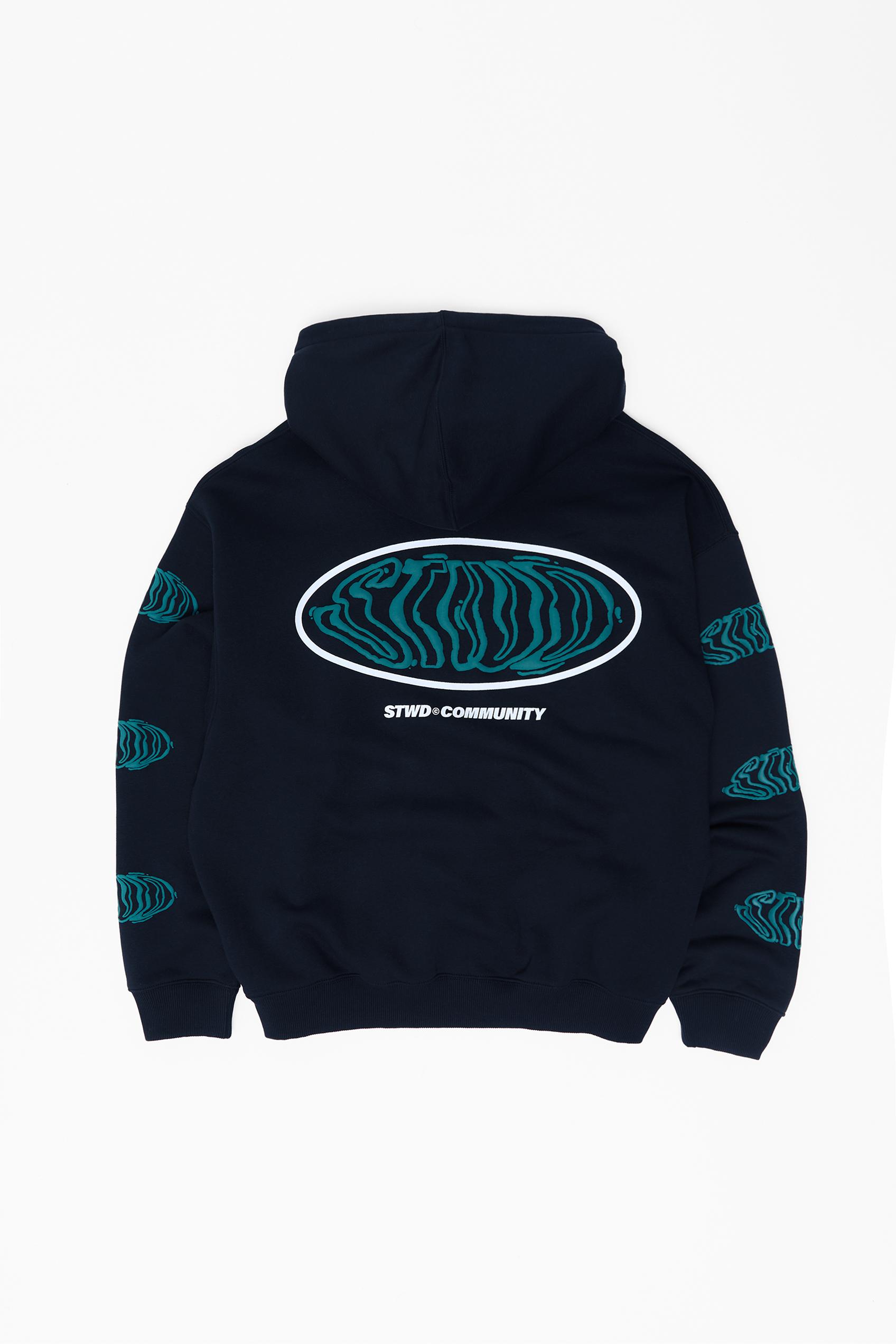 STWD Community hoodie — Black