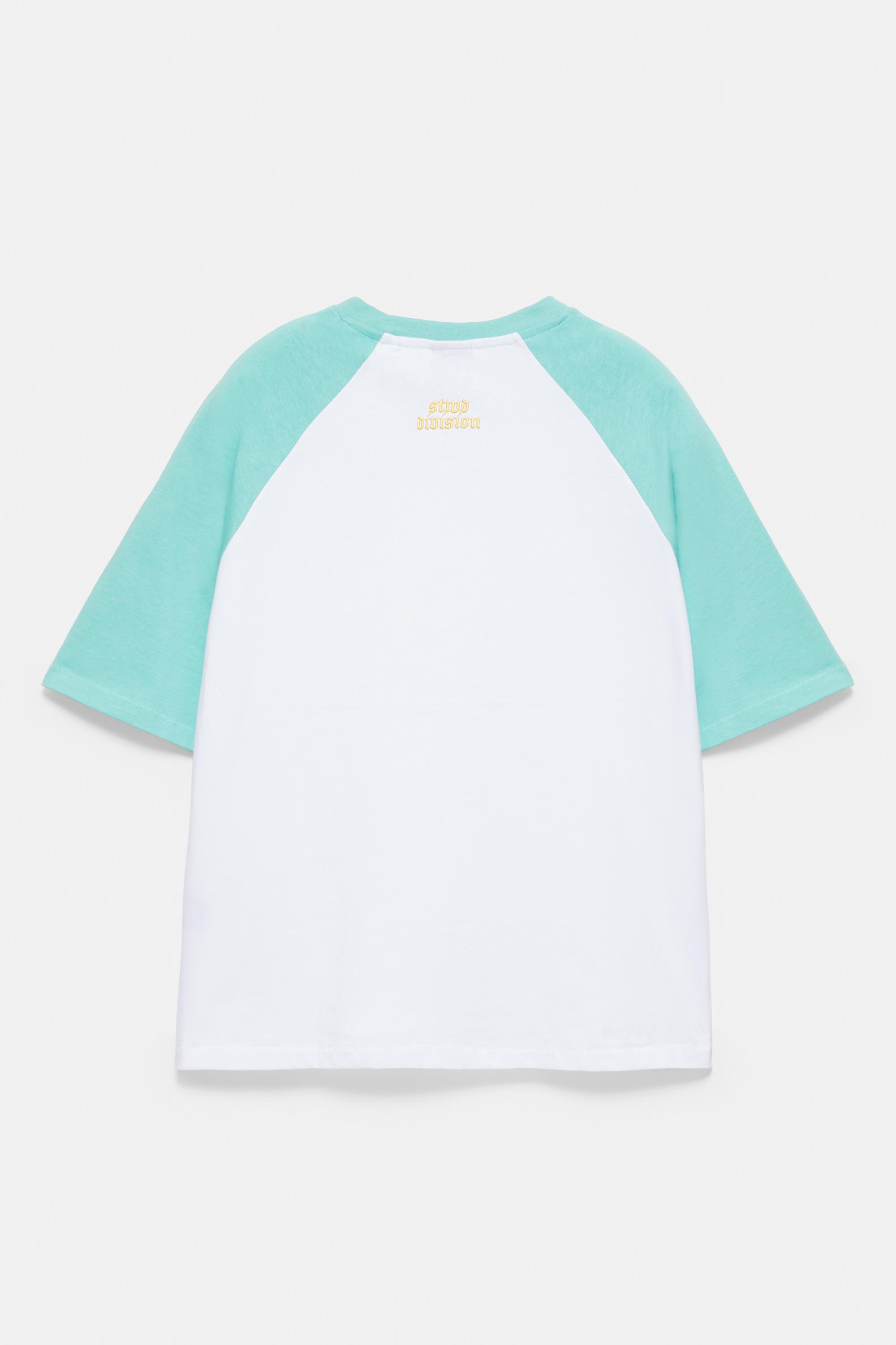 Raglan sleeve T-shirt — White