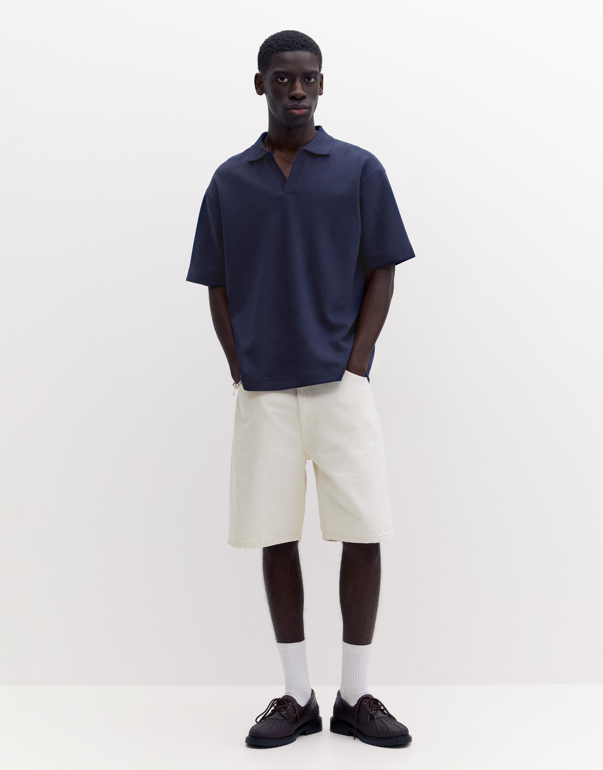 Kısa kollu interlok polo - Görsel 102