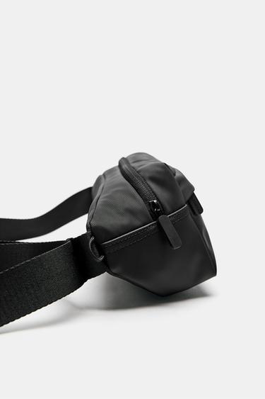 Rubberised belt bag — Black 3