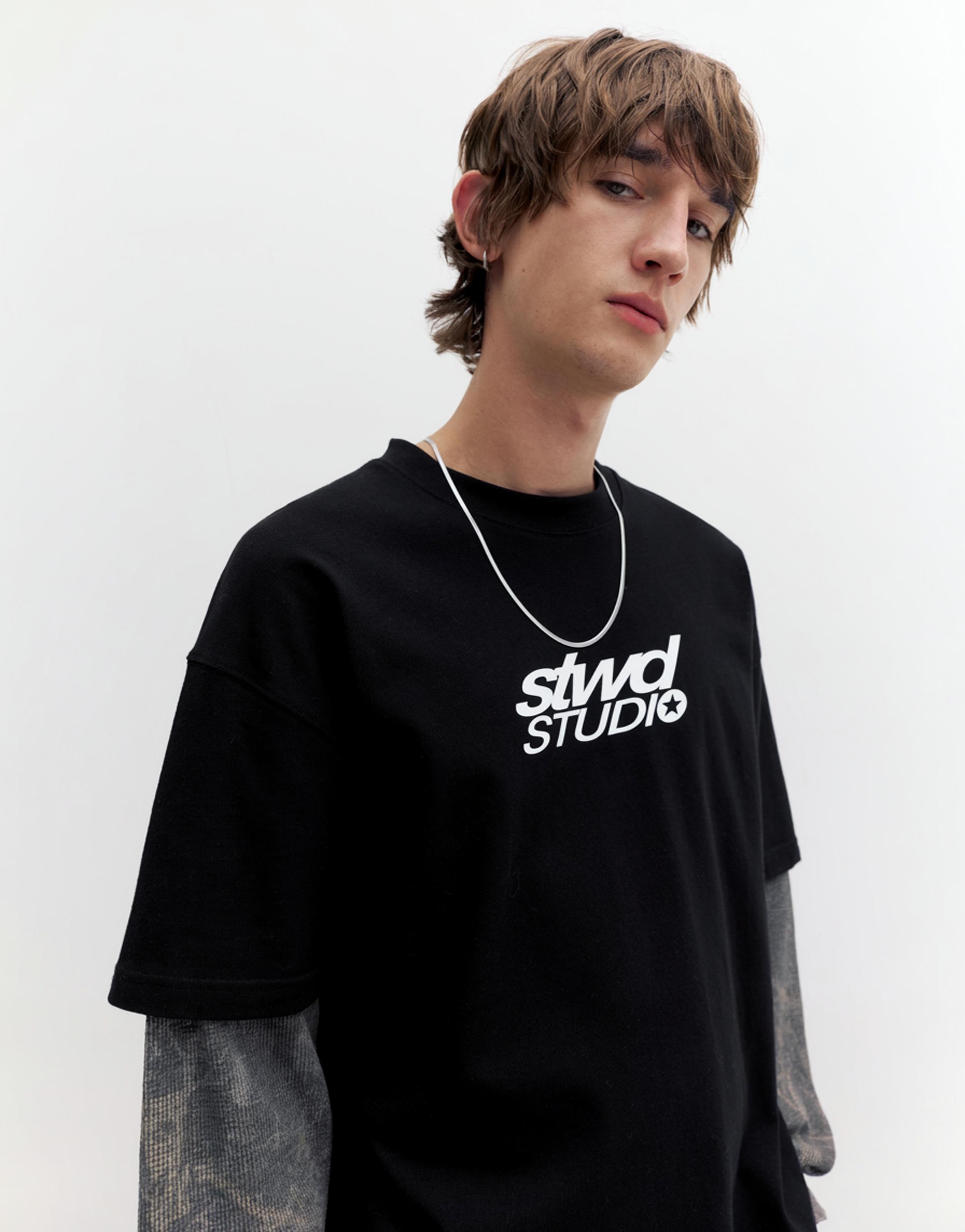 STWD çift kollu t-shirt - Görsel 8