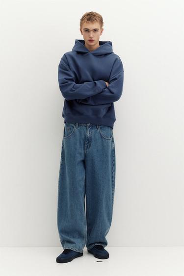 STWD hood sweatshirt — Blue 4