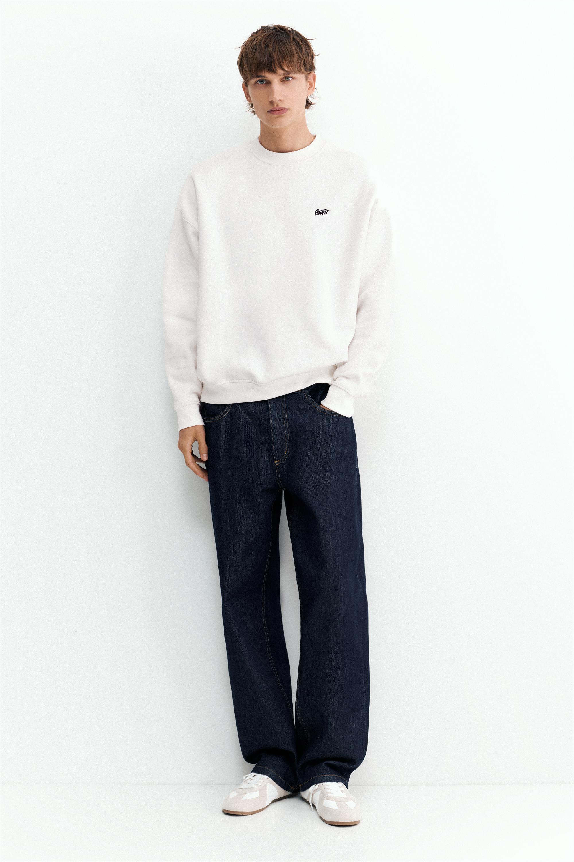STWD boxy sweatshirt — Off white