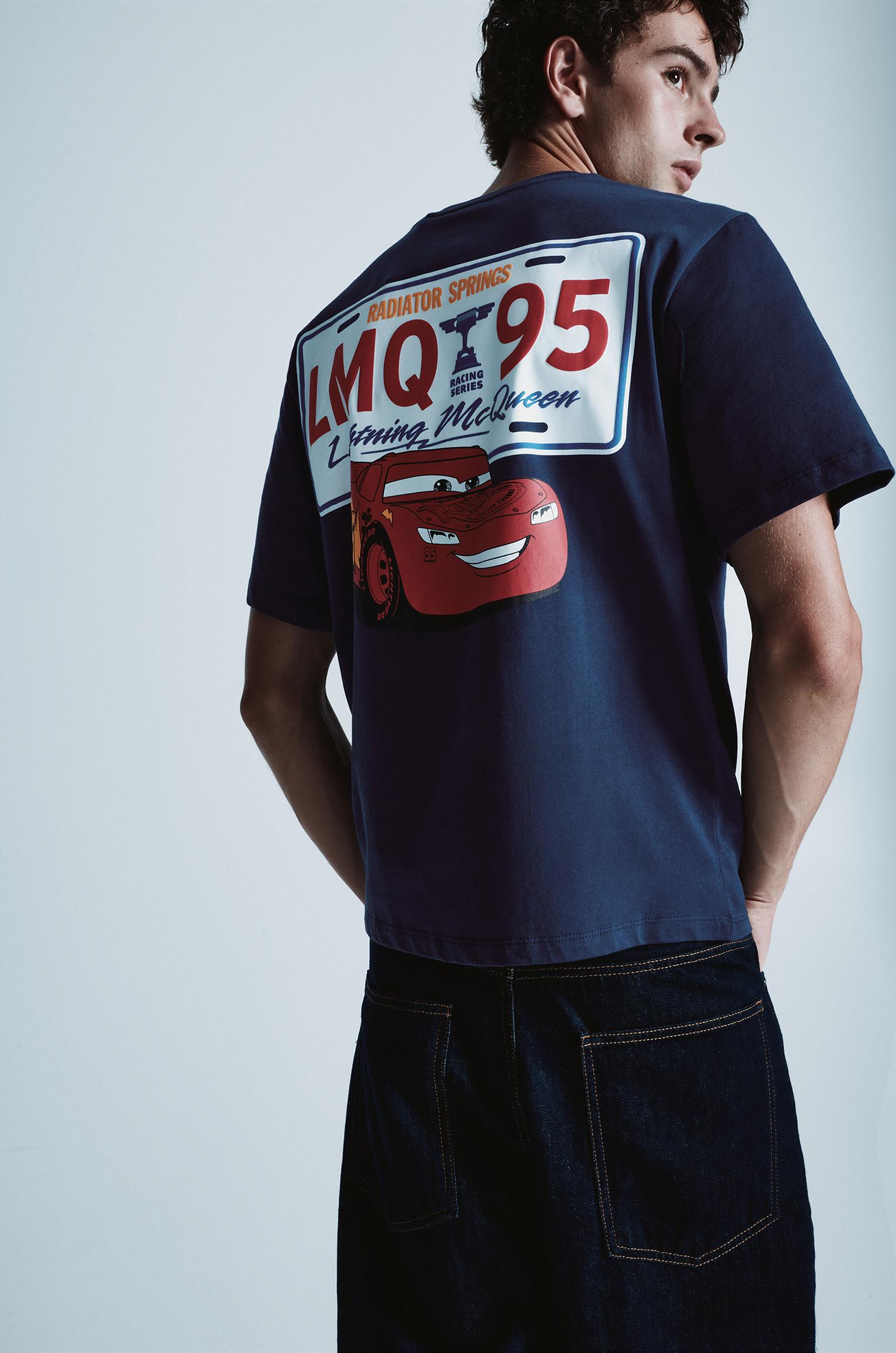 Blue Cars T-shirt — Navy