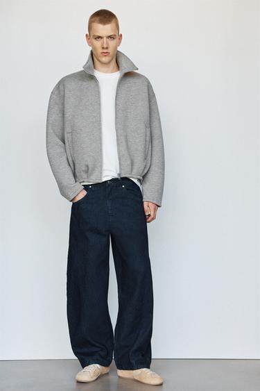 Neoprene balloon jacket — Grey marl 4