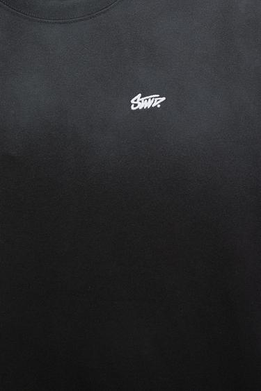 STWD ombré T-shirt — Black 9