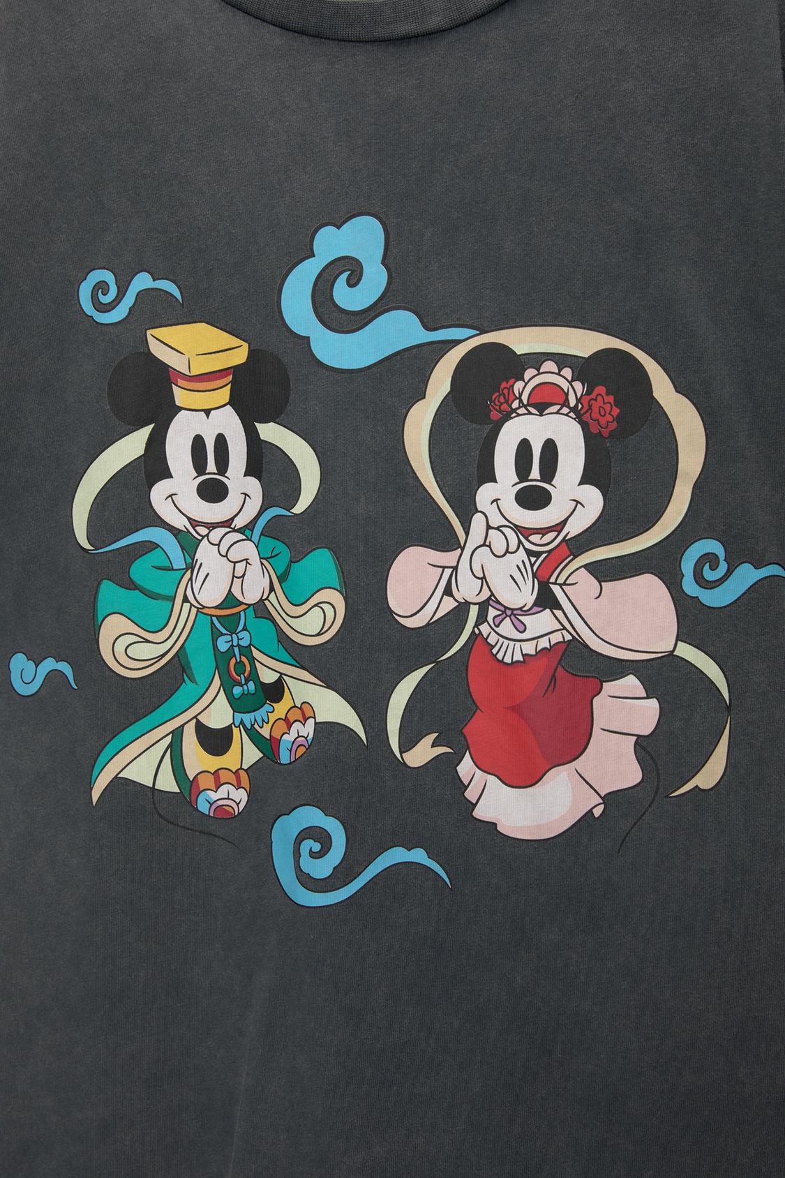 Pullandbear Pull And Bear Disney T Shirt Mickey Mouse T Shirt