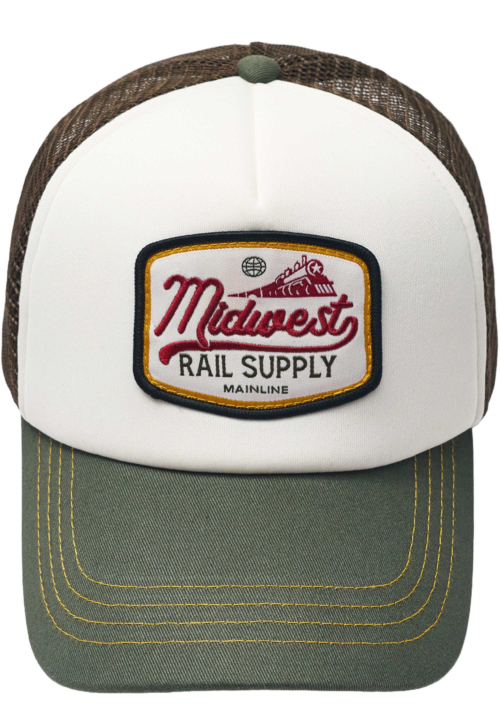 Midwest trucker cap — Faded green