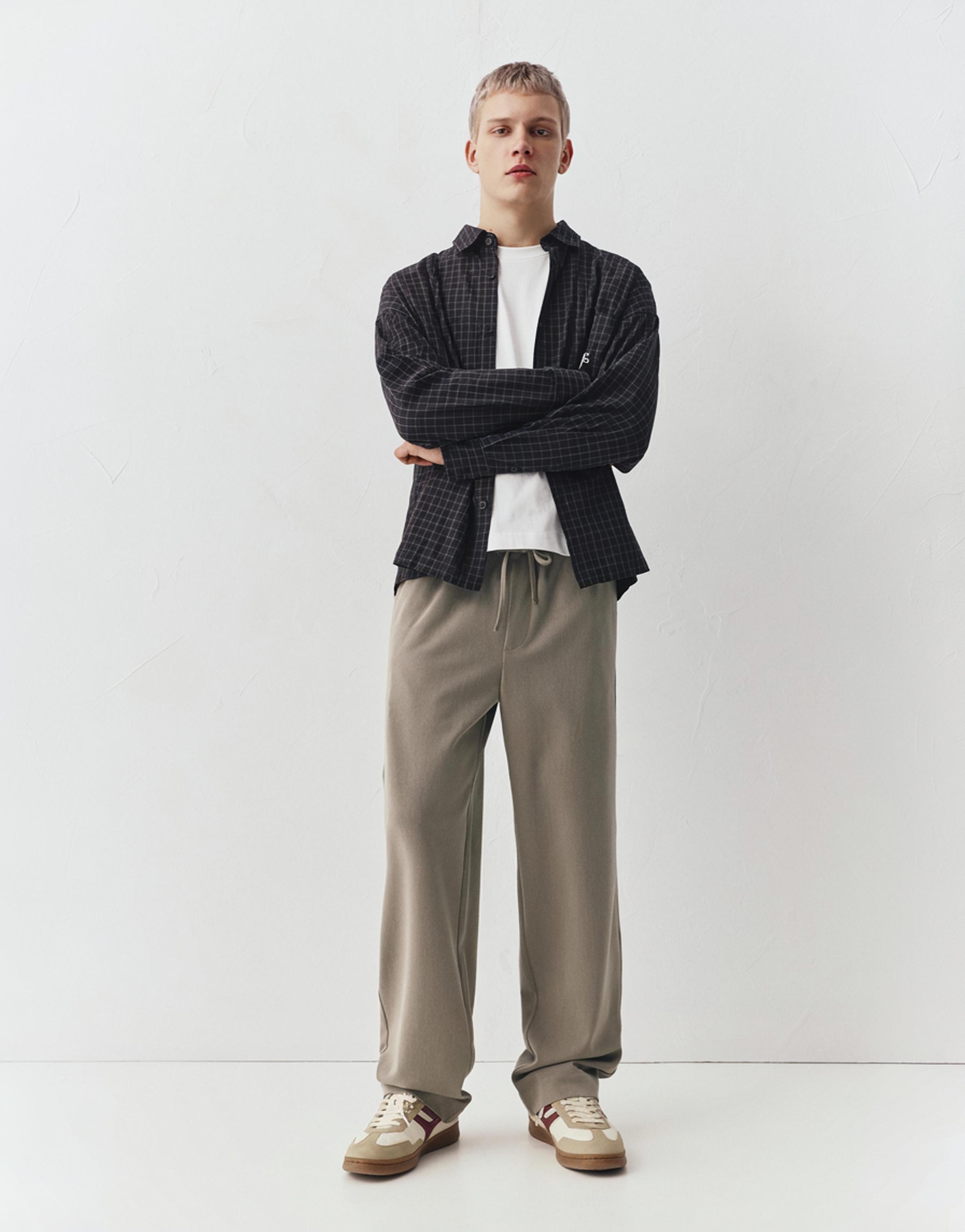 Tailored fit jogger pantolon - Görsel 13
