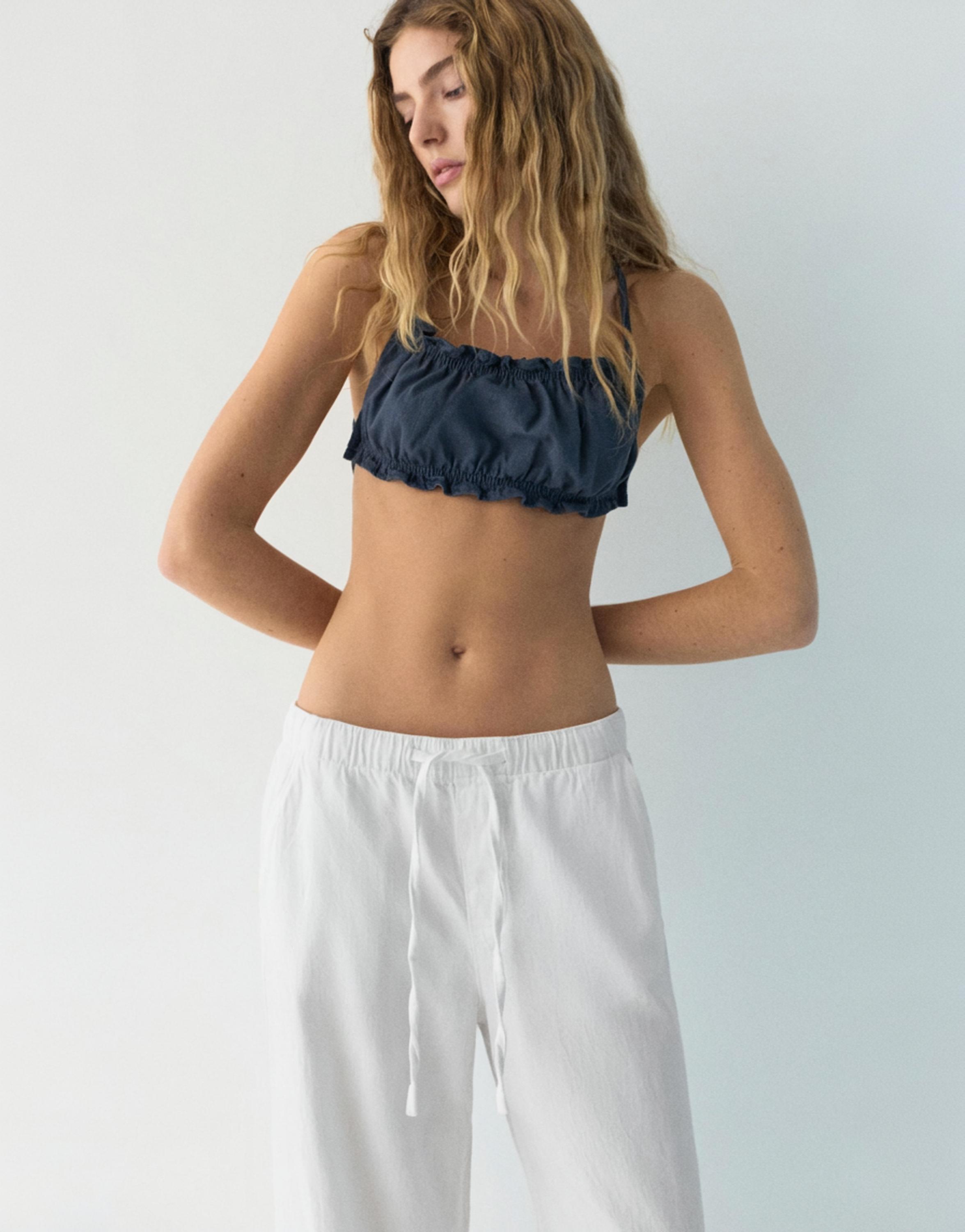 Düşük bel jogger jean - Görsel 8