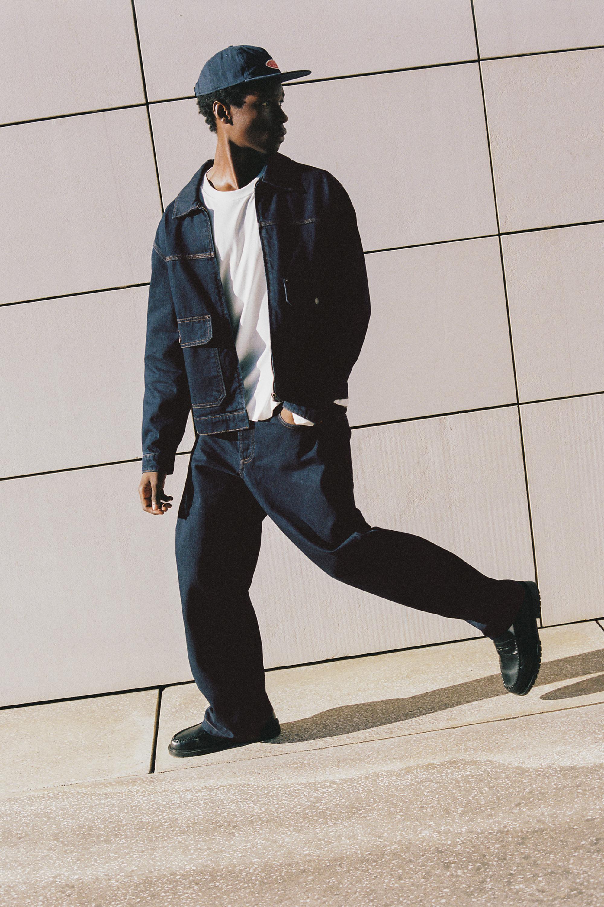 Relaxed fit jeans — Navy