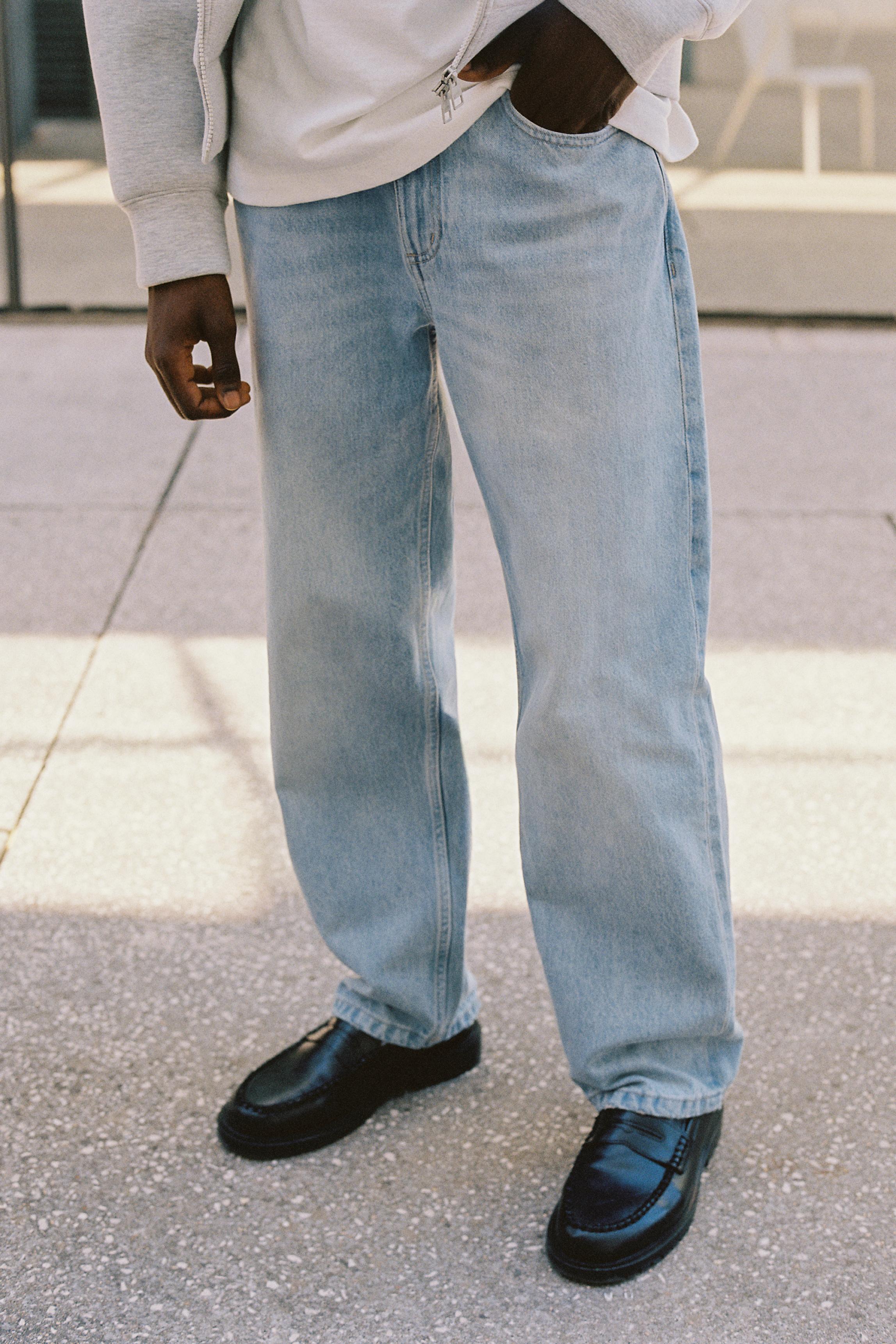 Baggy jeans — Pale indigo