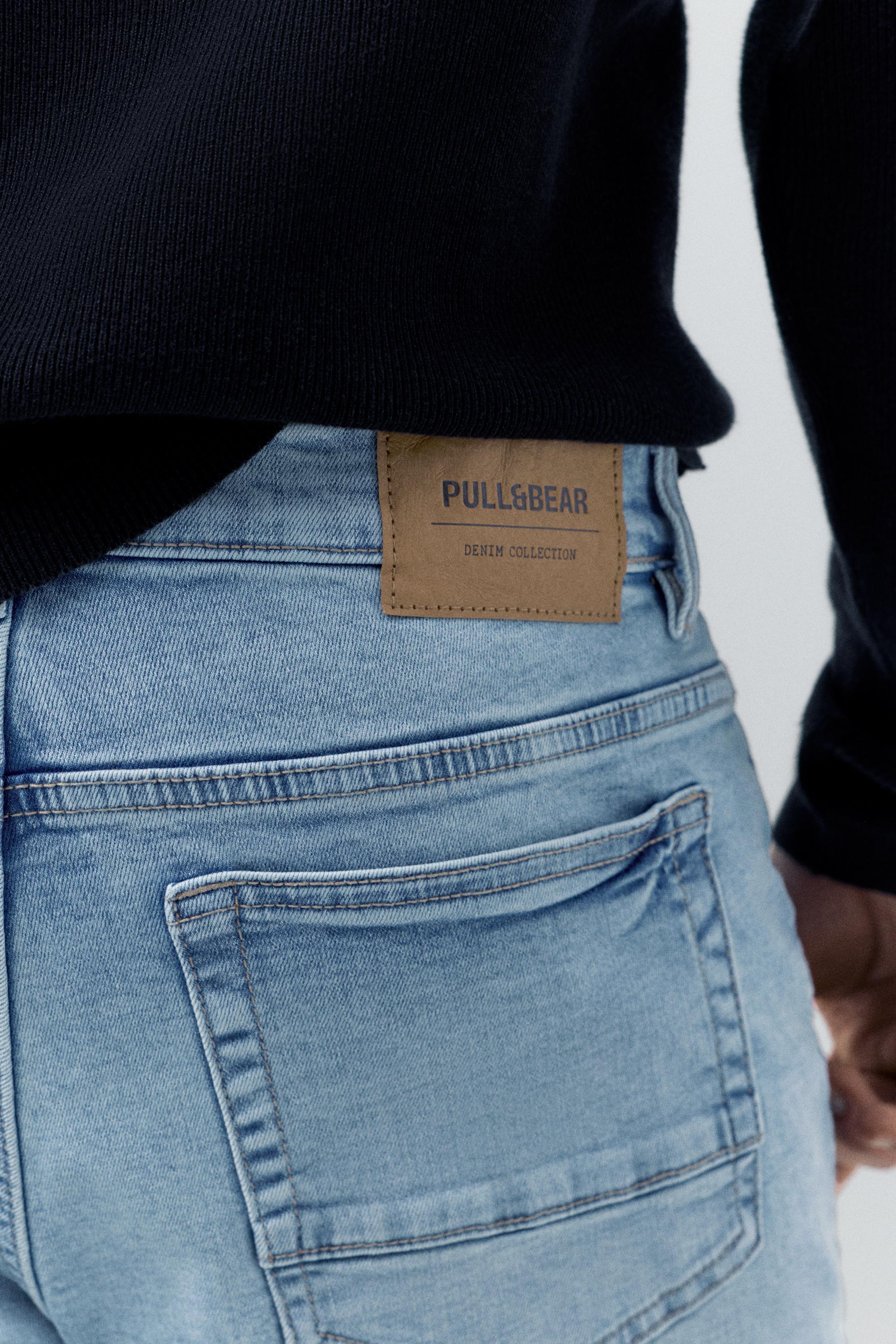 Basic skinny jeans — Pale indigo