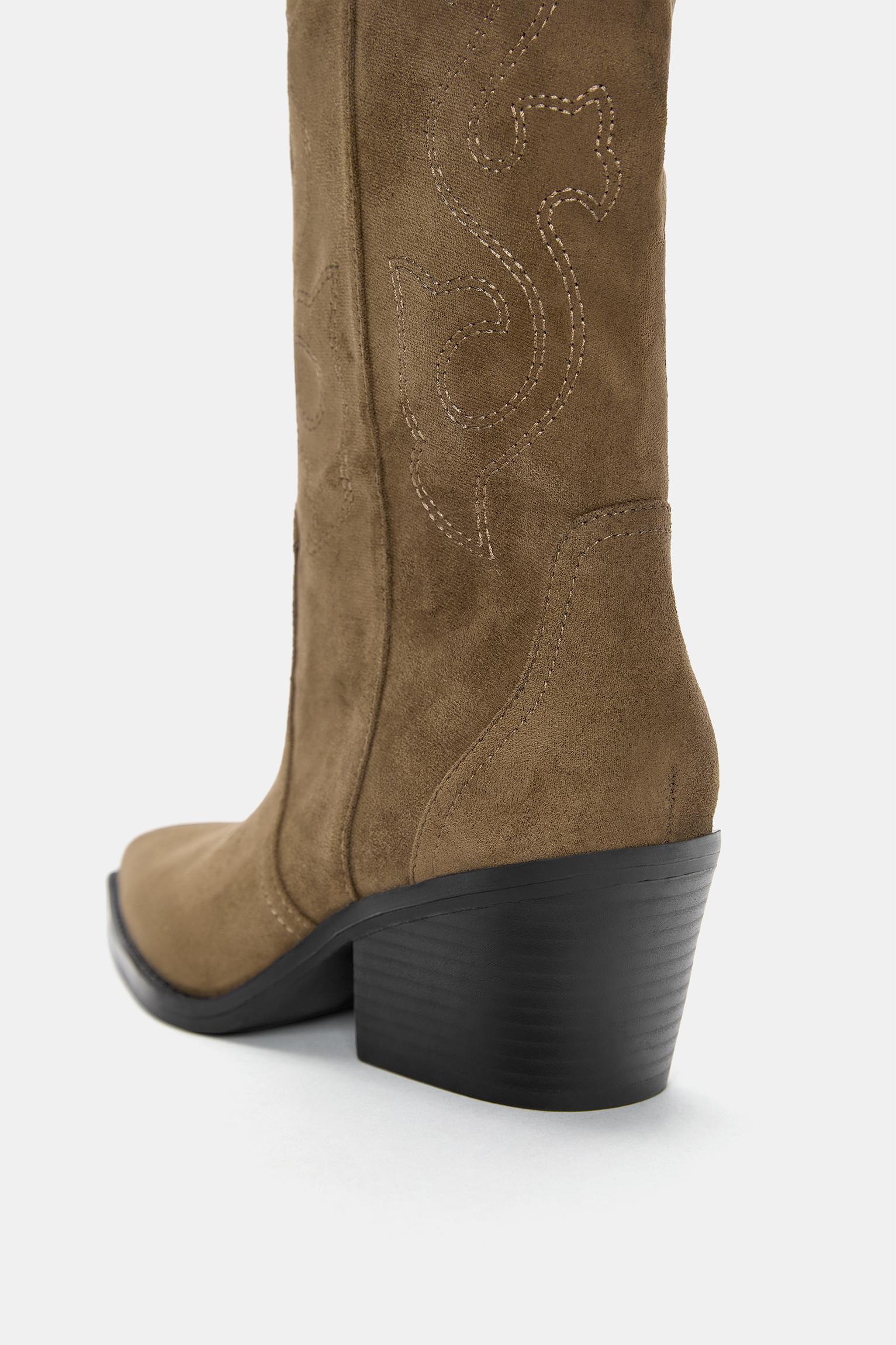 Cowboy boots — Brown