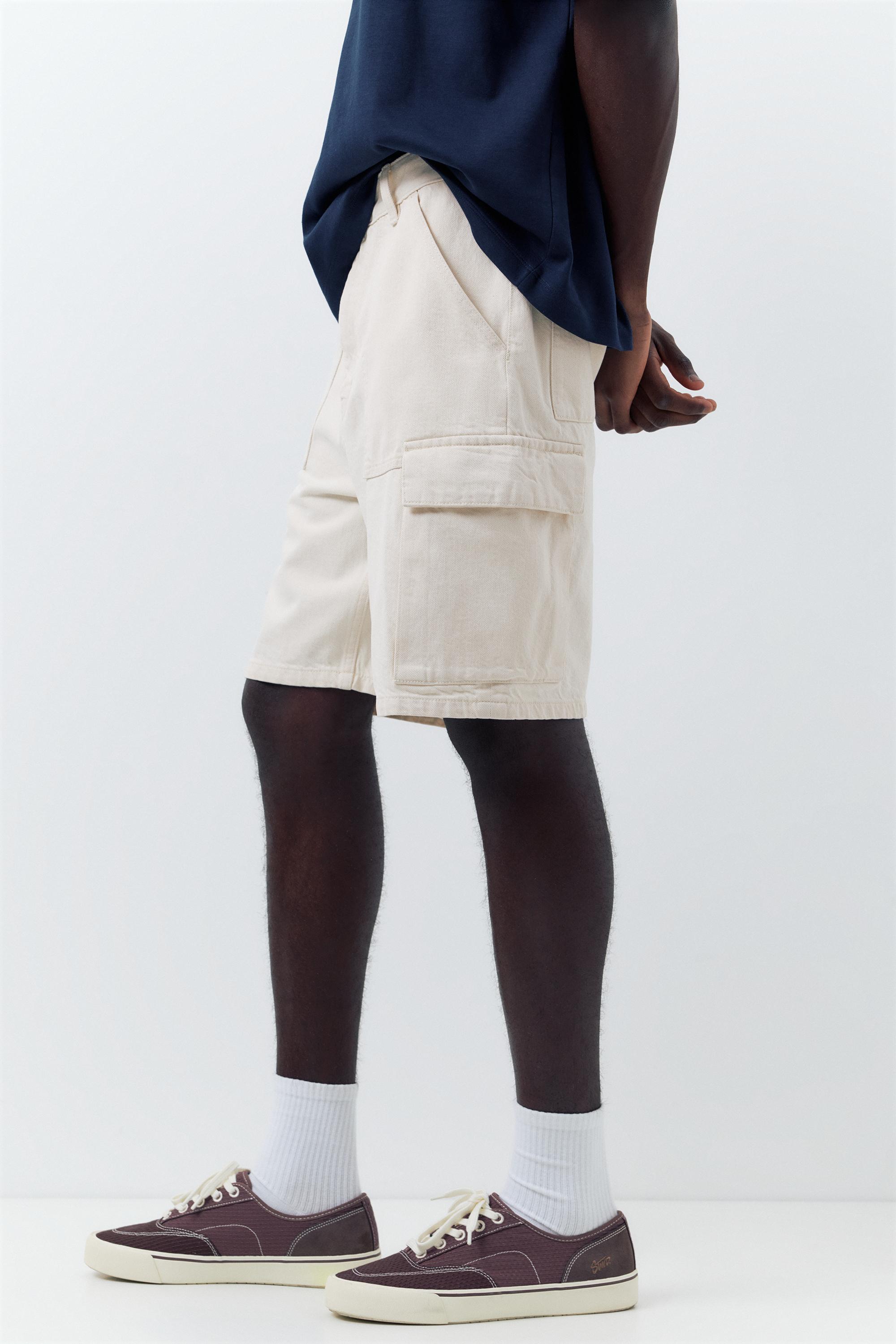 Baggy kargo bermuda - Görsel 74