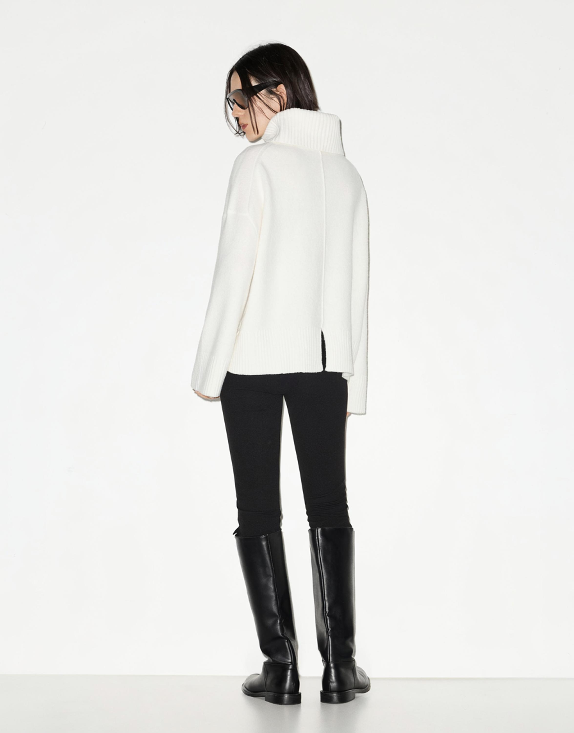 Yumuşak dik yaka kazak - Görsel 73