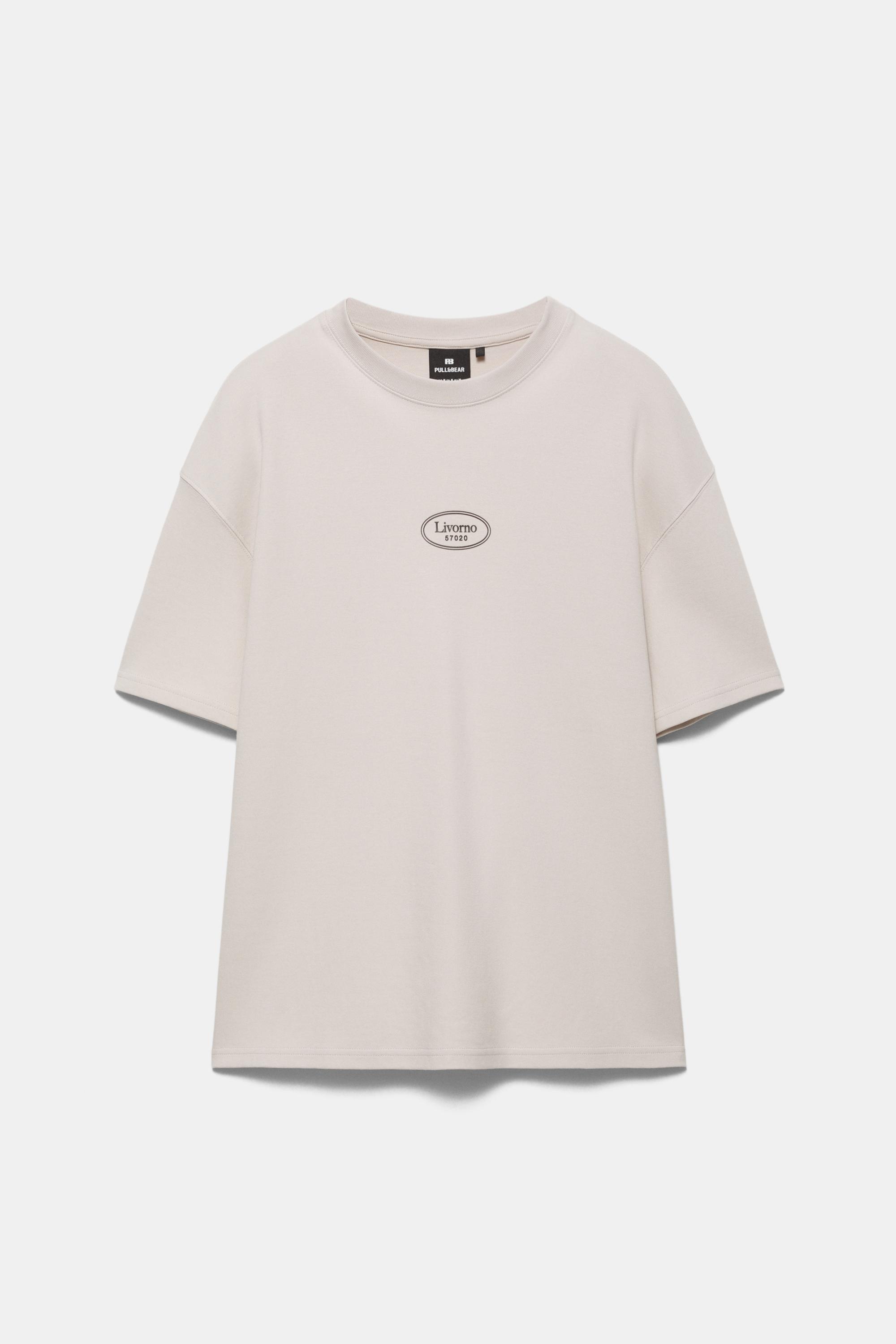 Kısa kollu grafik baskılı sweatshirt - Görsel 2