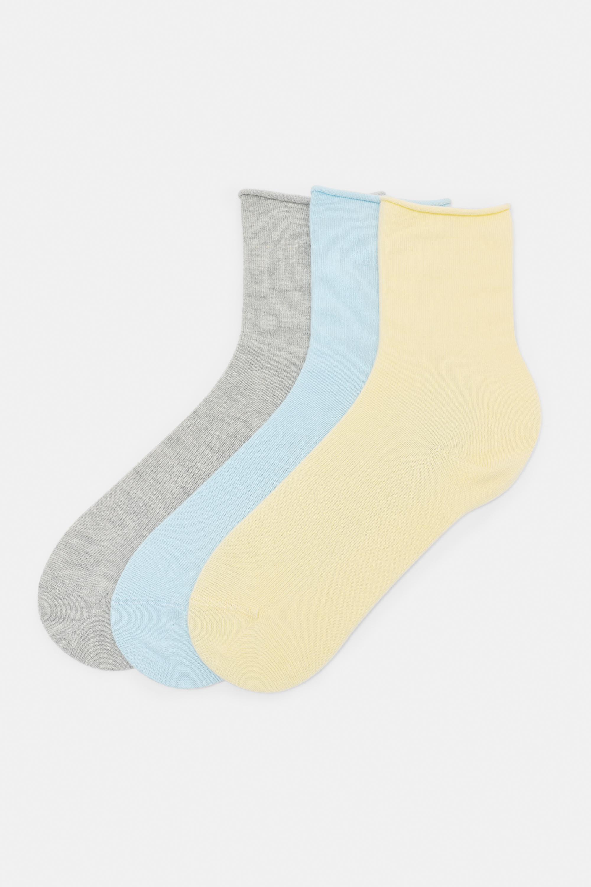 Pack of 3 pairs of socks — Yellow