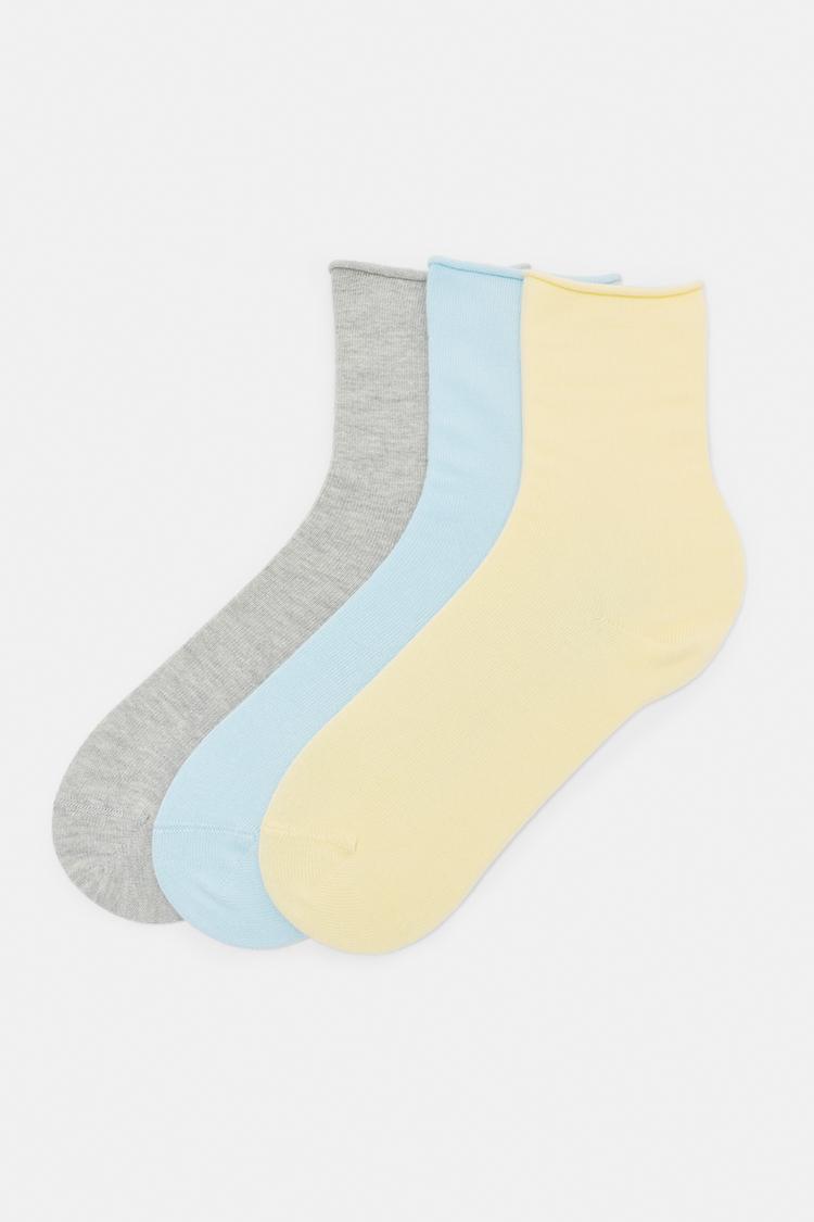 Pack of 3 pairs of socks — Yellow