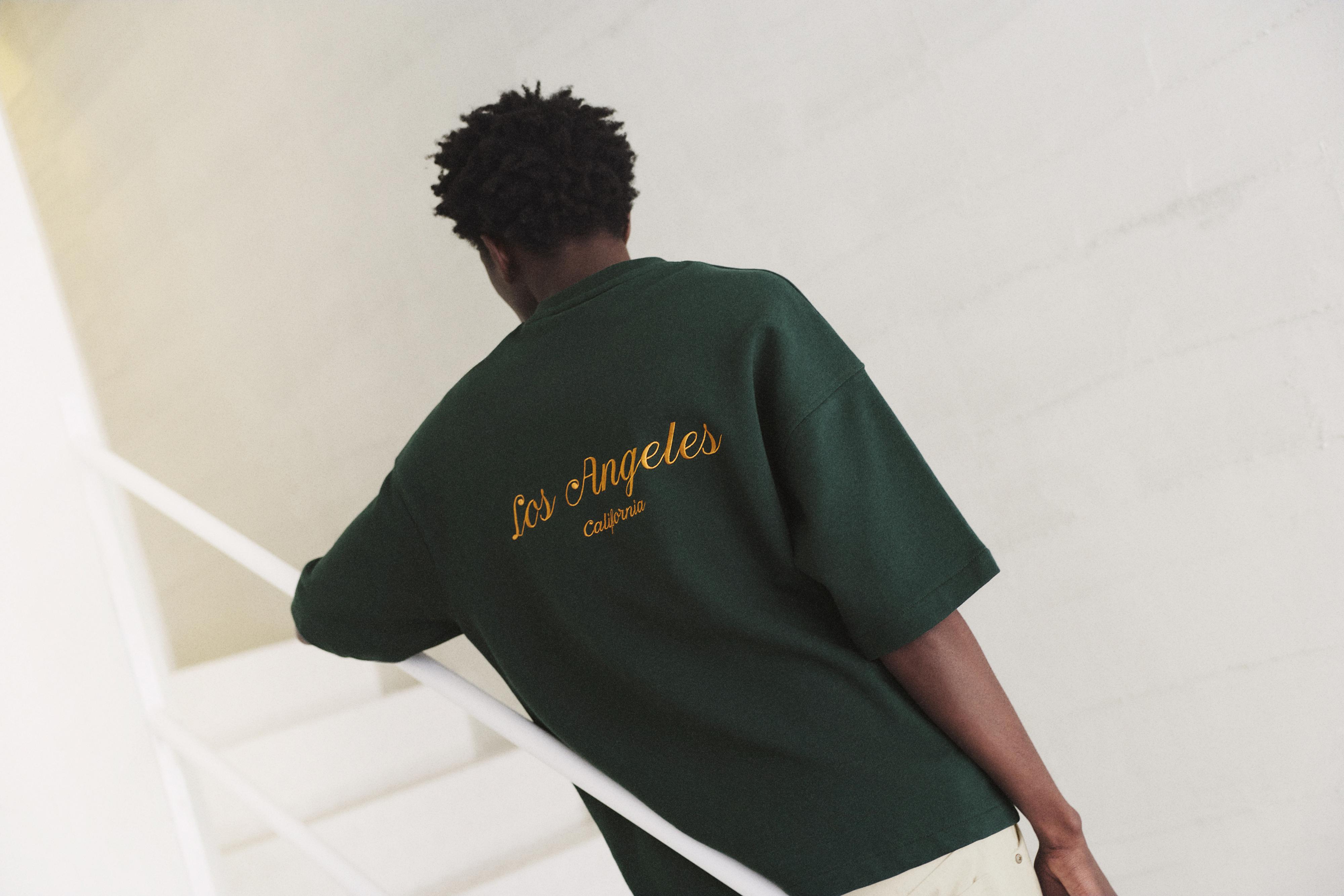 Los Angeles işlemeli t-shirt - Görsel 16