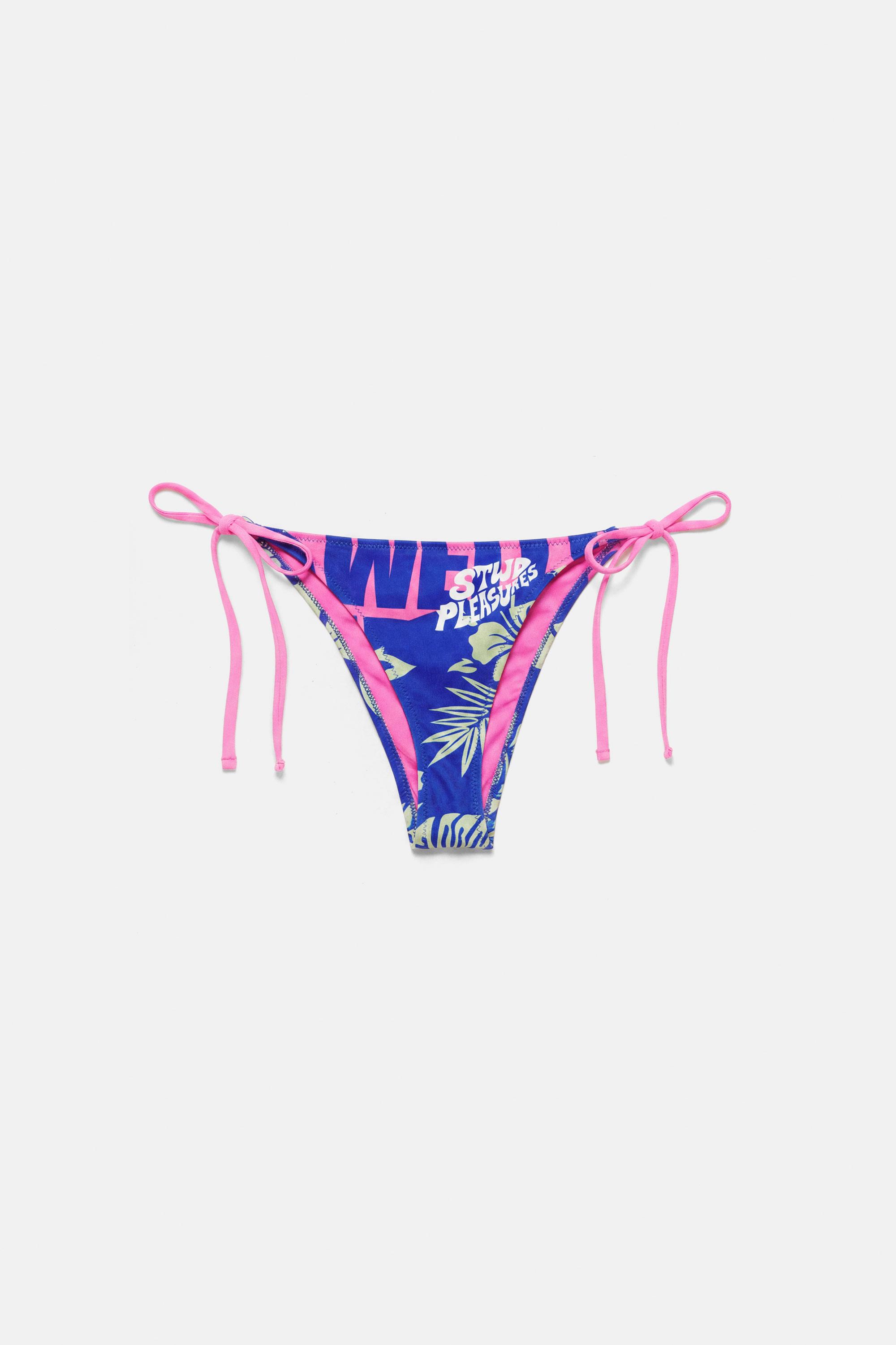 Pleasures x STWD bikini bottoms — Pink