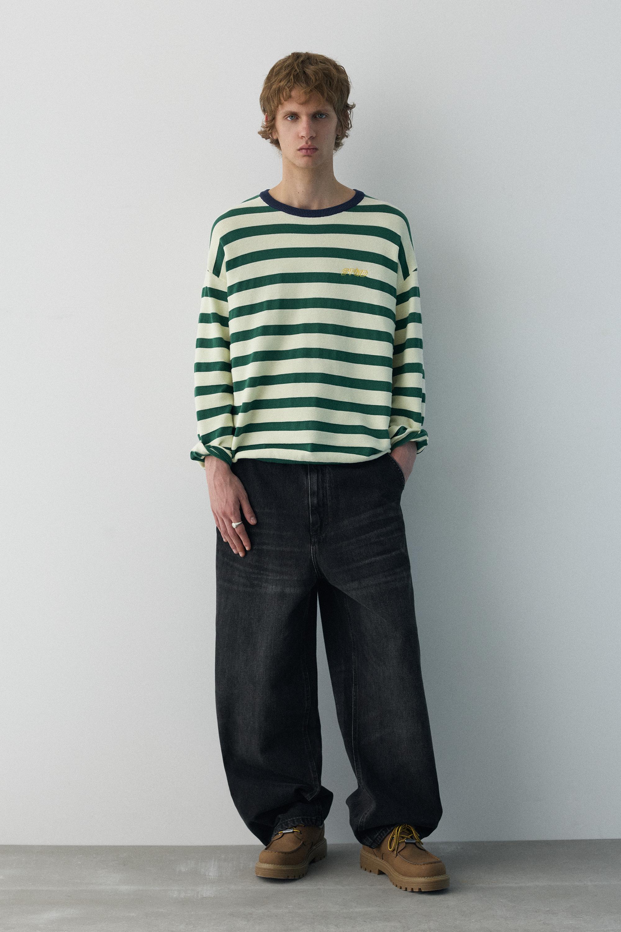 İşlemeli Skater Jean - Görsel 28
