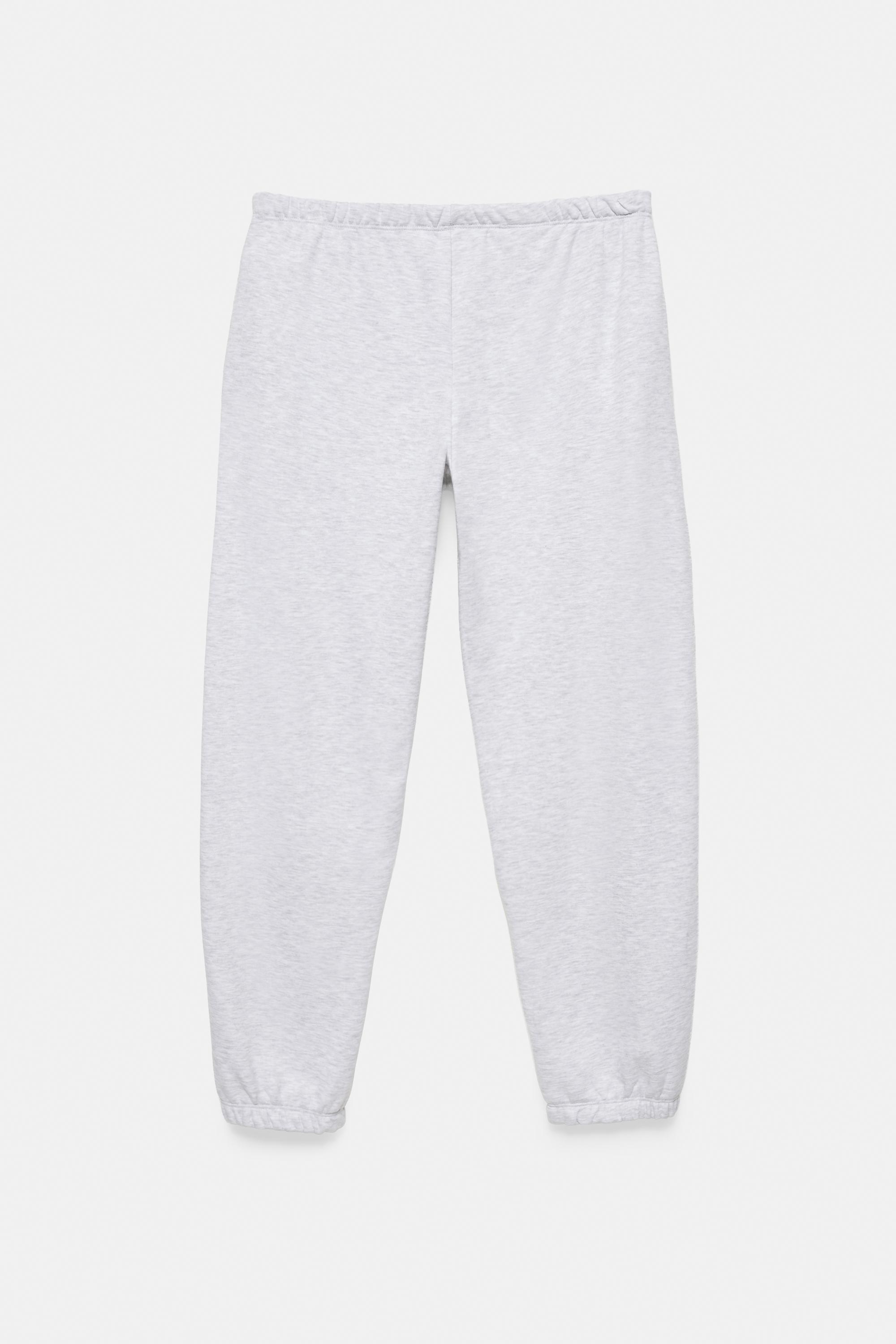 Basic jogger trousers — Grey marl