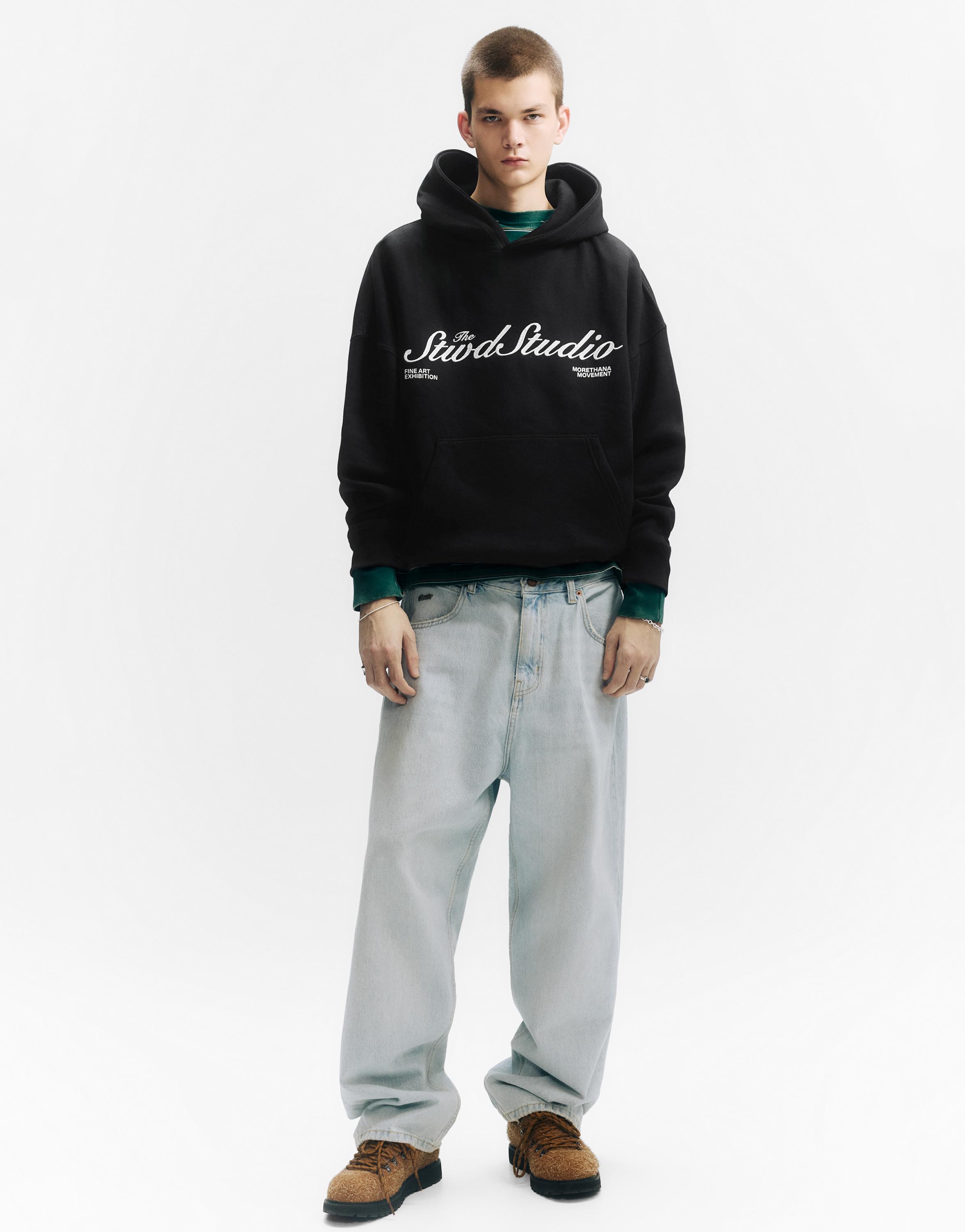 STWD Studio kapüşonlu sweatshirt - Görsel 27