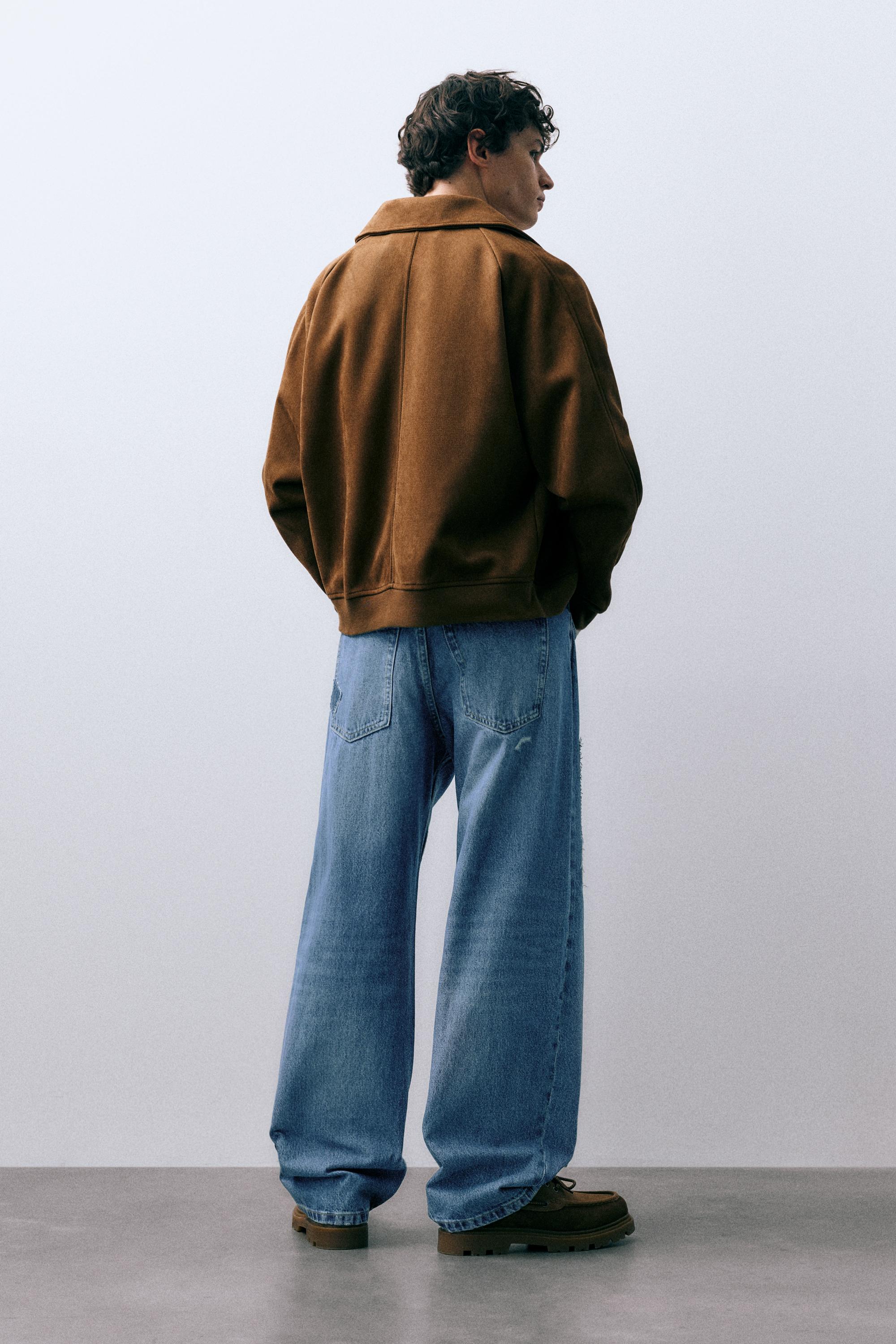 Patchwork baggy jean - Görsel 18