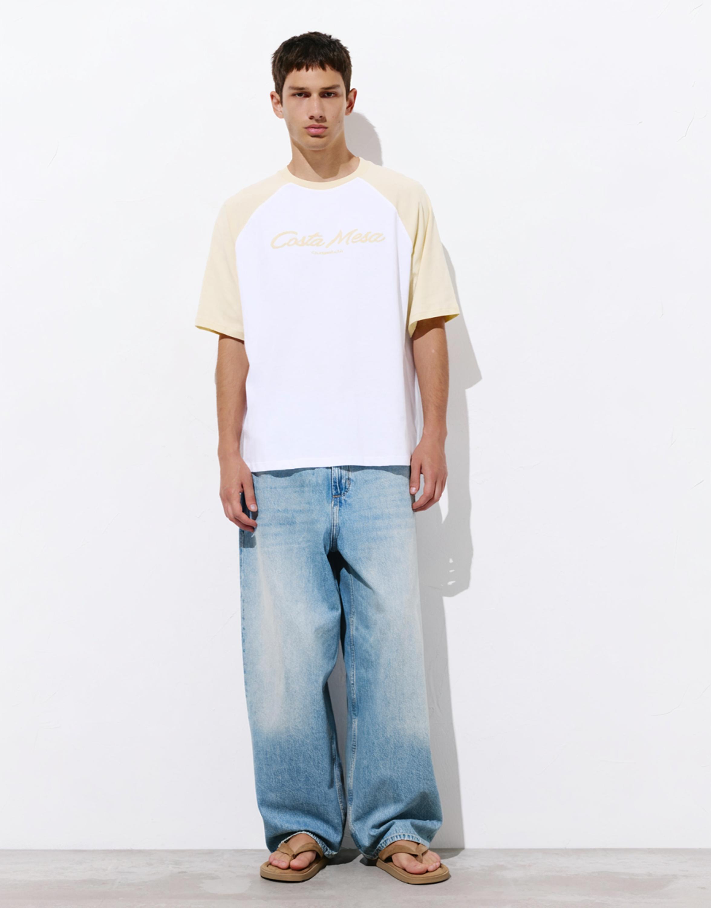 Costa Mesa T-shirt — Yellow