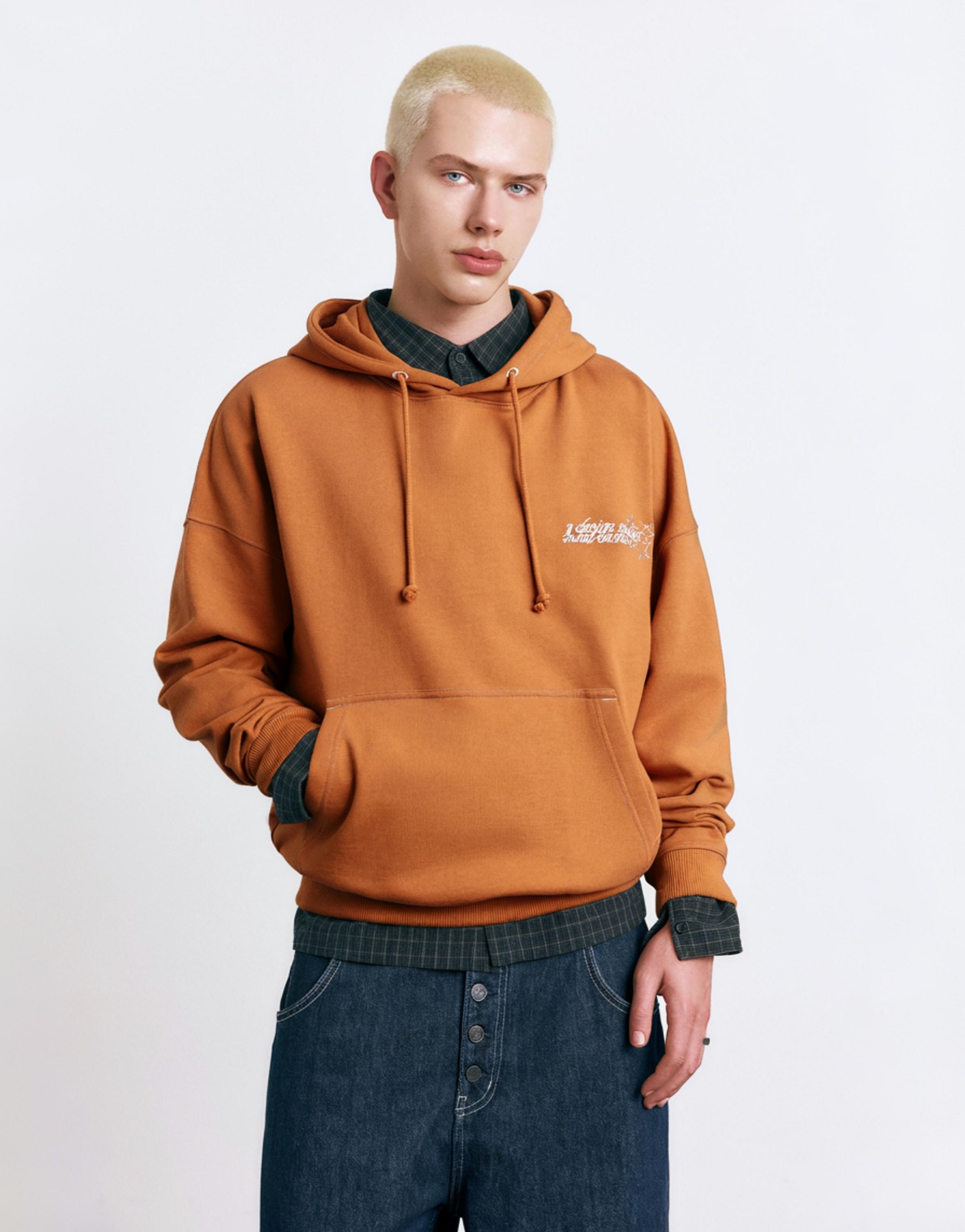 STWD star hoodie — Mustard