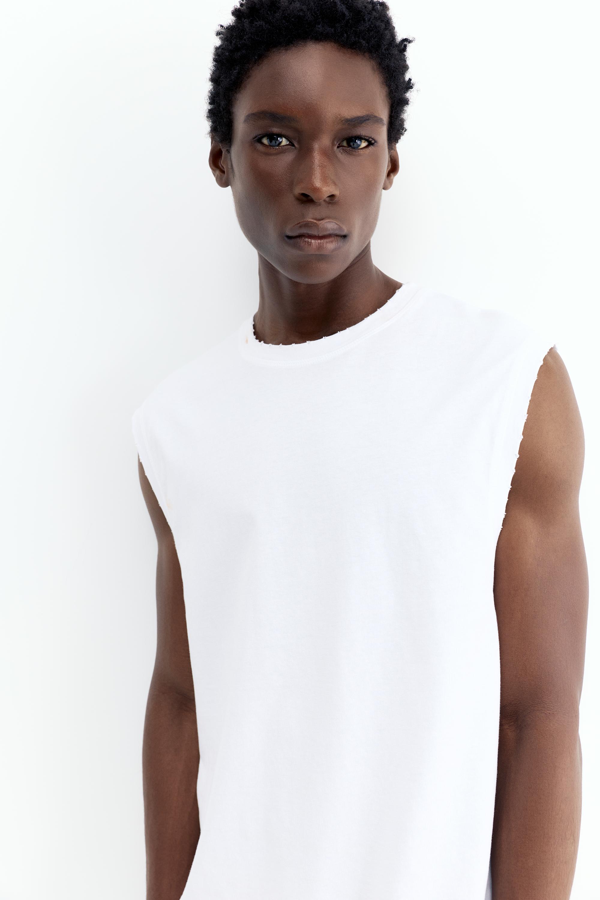 Strappy top — Off white