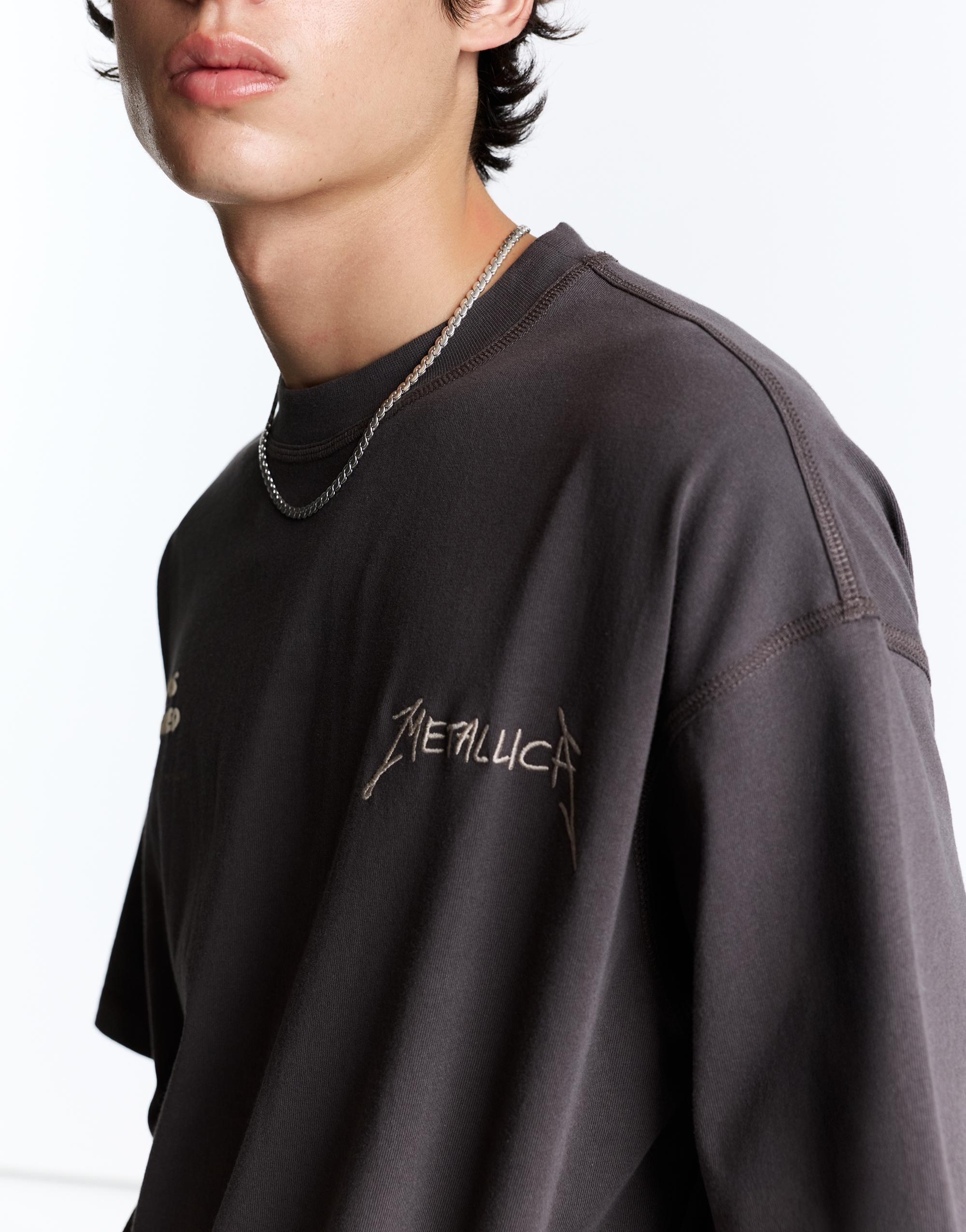 Metallica T-shirt — Anthracite grey