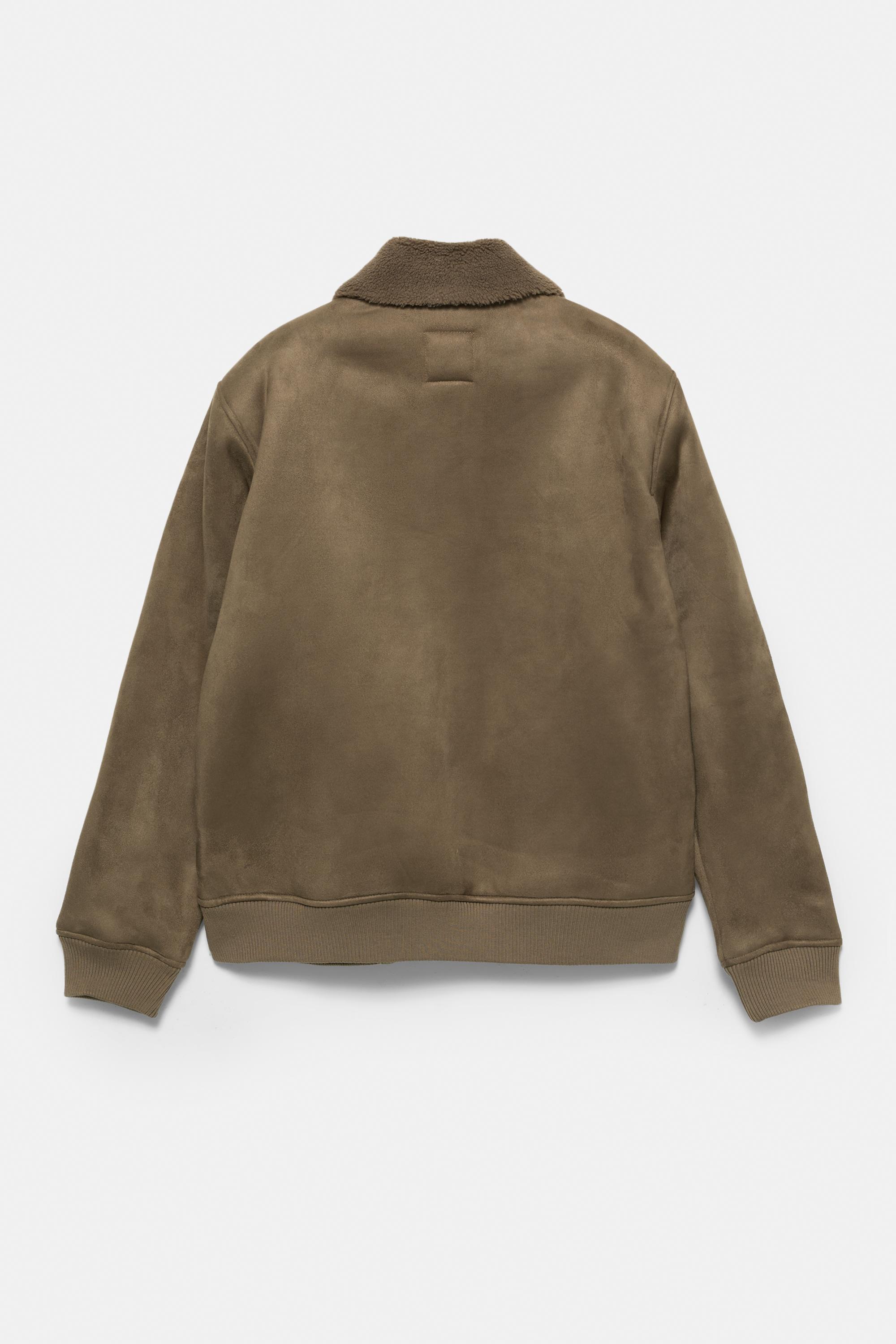 Combined double-faced jacket — Caramel