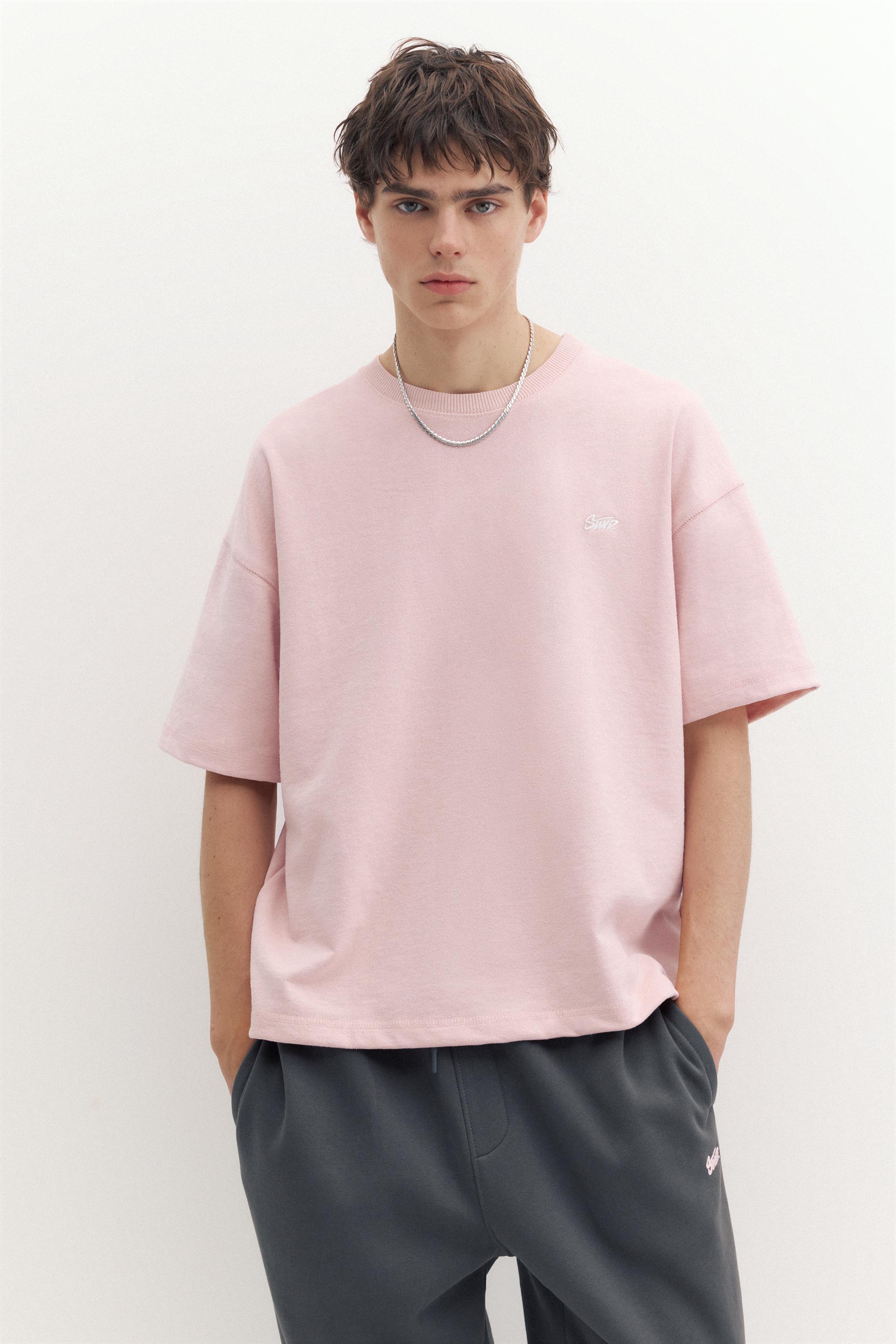 Short sleeve STWD sweatshirt — Pink