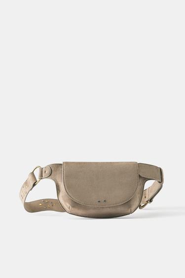 Studded belt bag — Taupe 1
