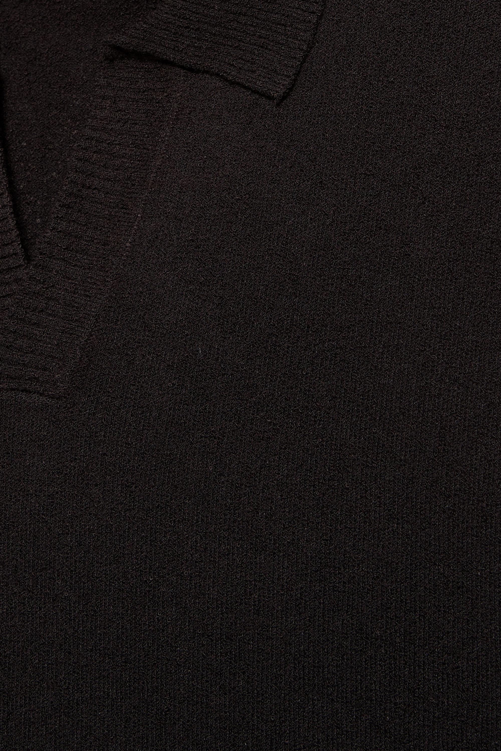 Havlu dokulu polo t-shirt - Görsel 2