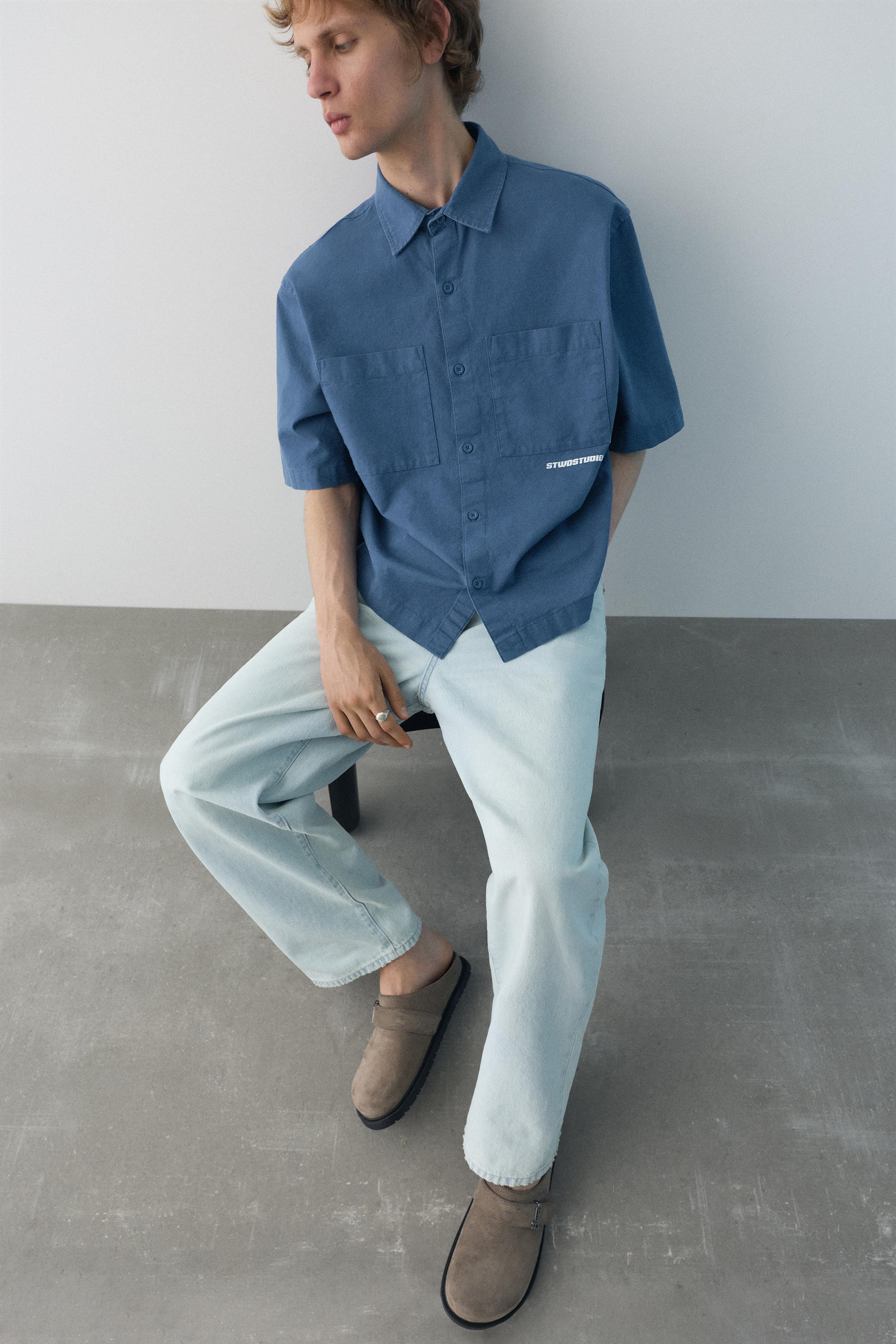Kısa kollu STWD Studio gömlek - Görsel 17