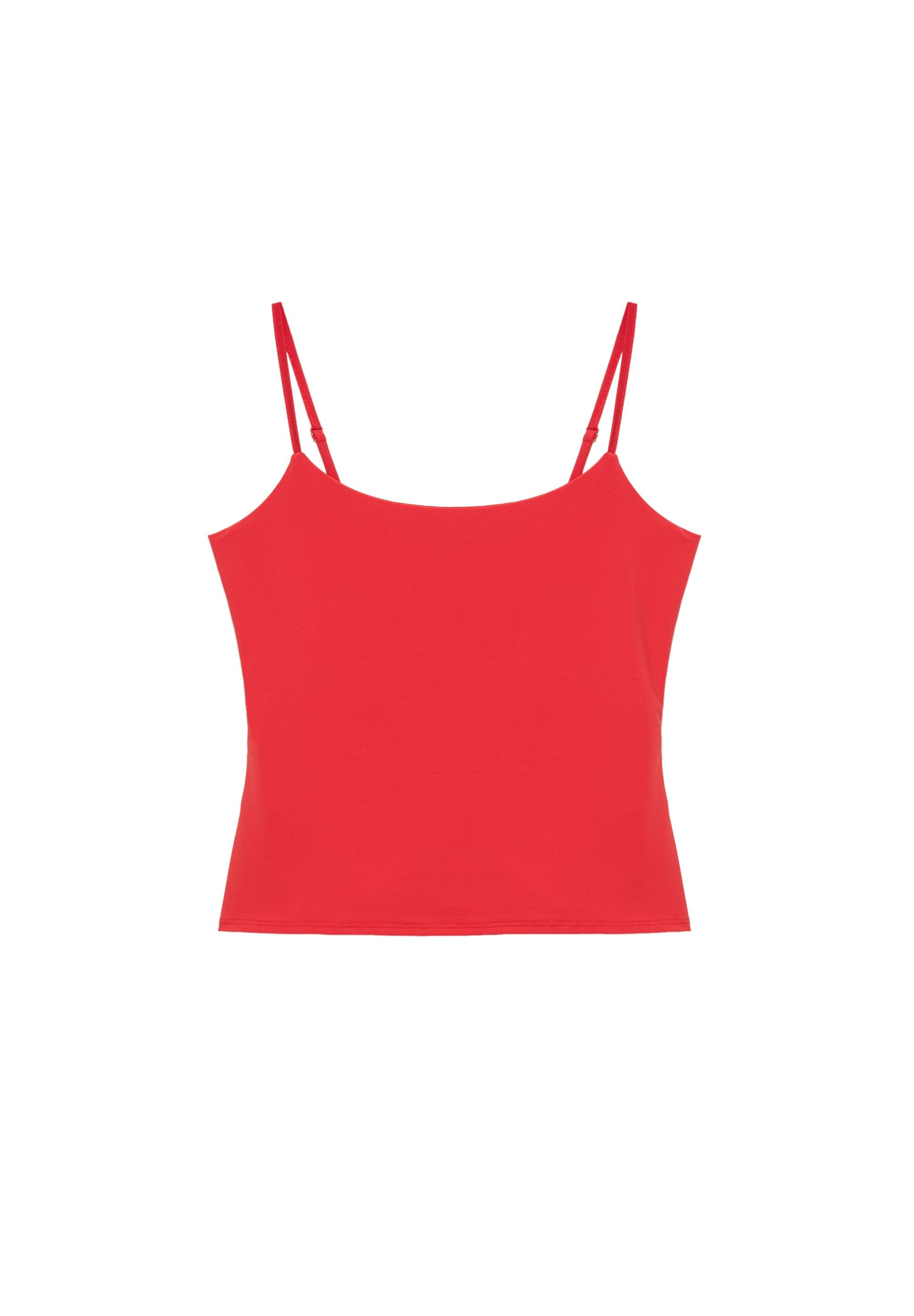 Basic top with adjustable straps — Red