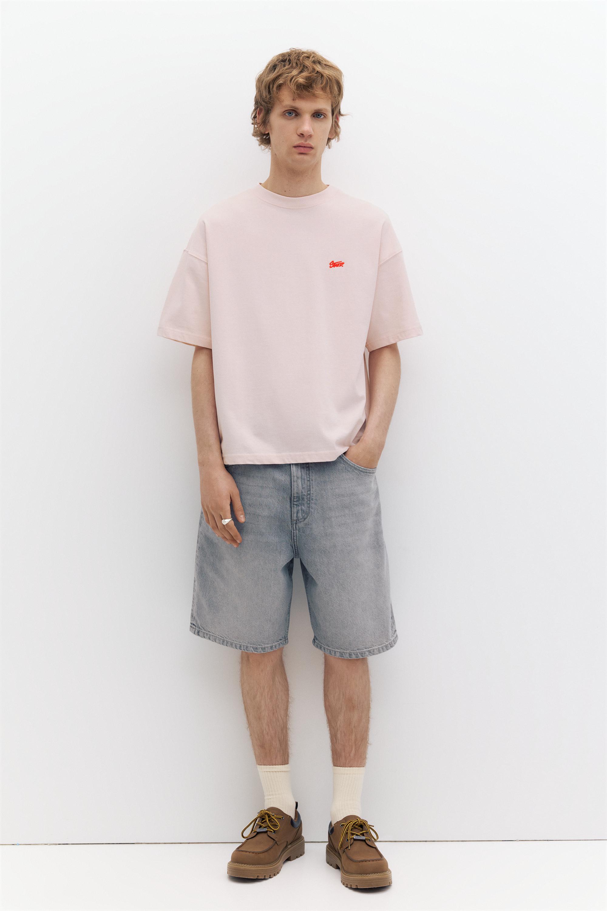 STWD logolu salaş t-shirt - Görsel 103