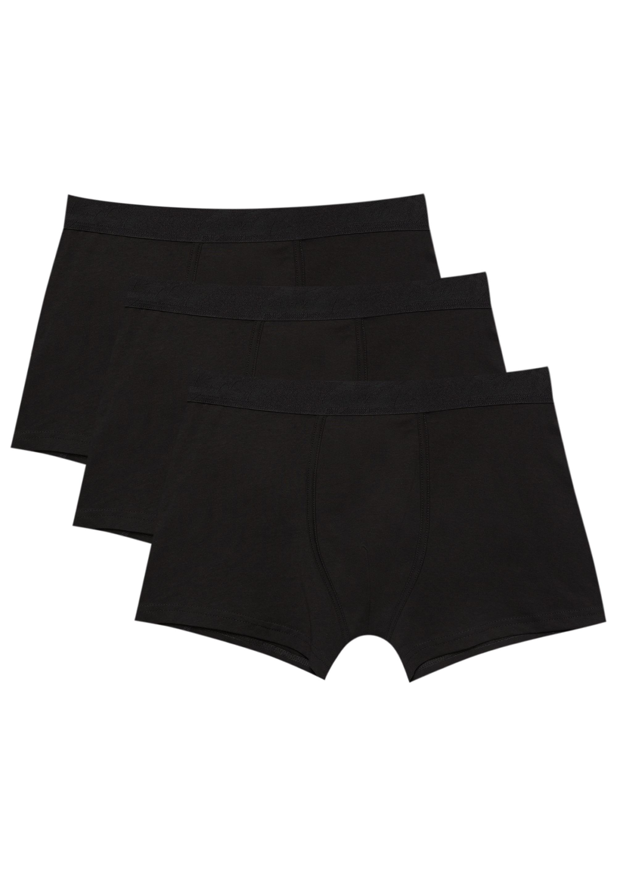 Pack of 3 black STWD boxers — Black