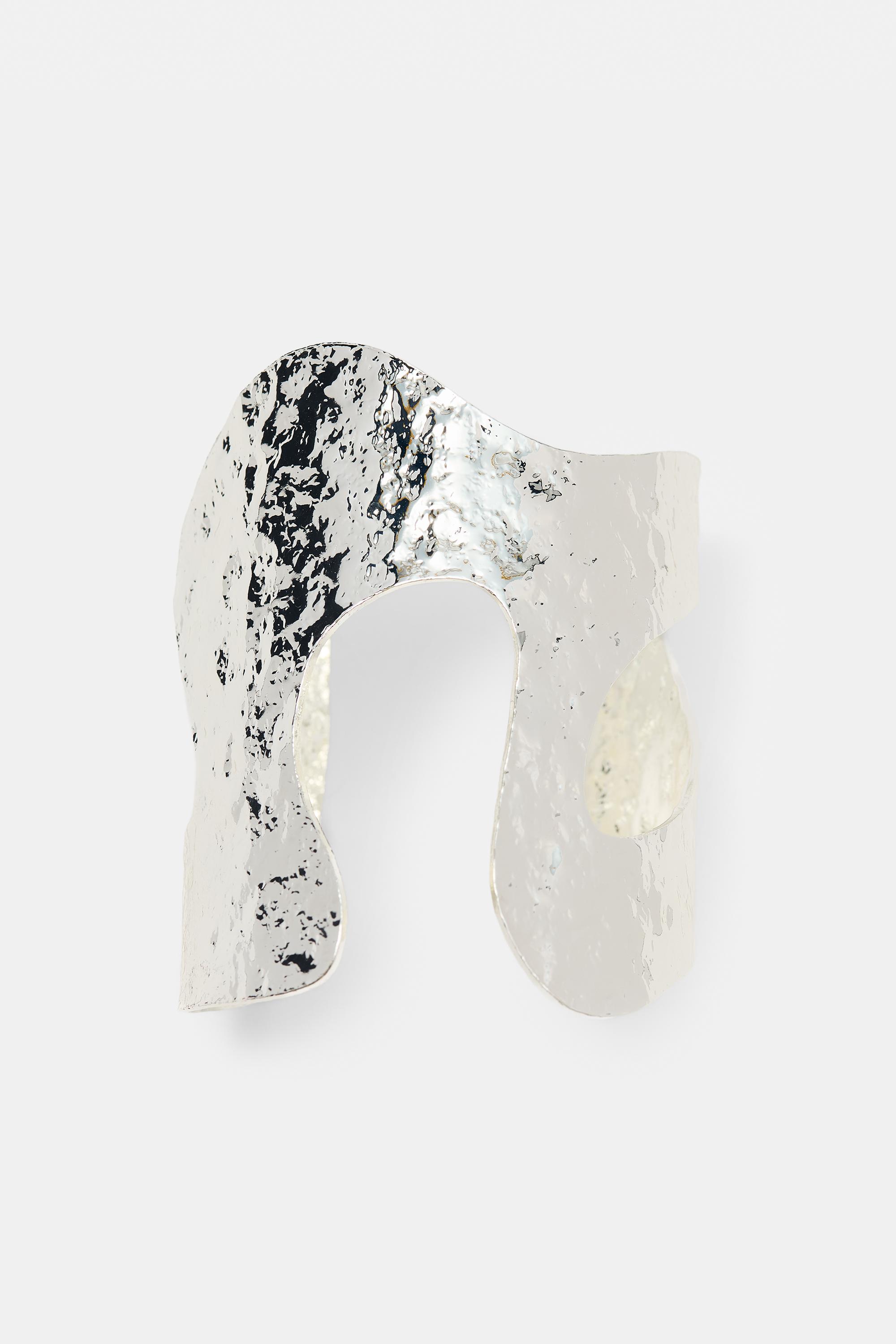 Bracciale Curvo Texturizzato