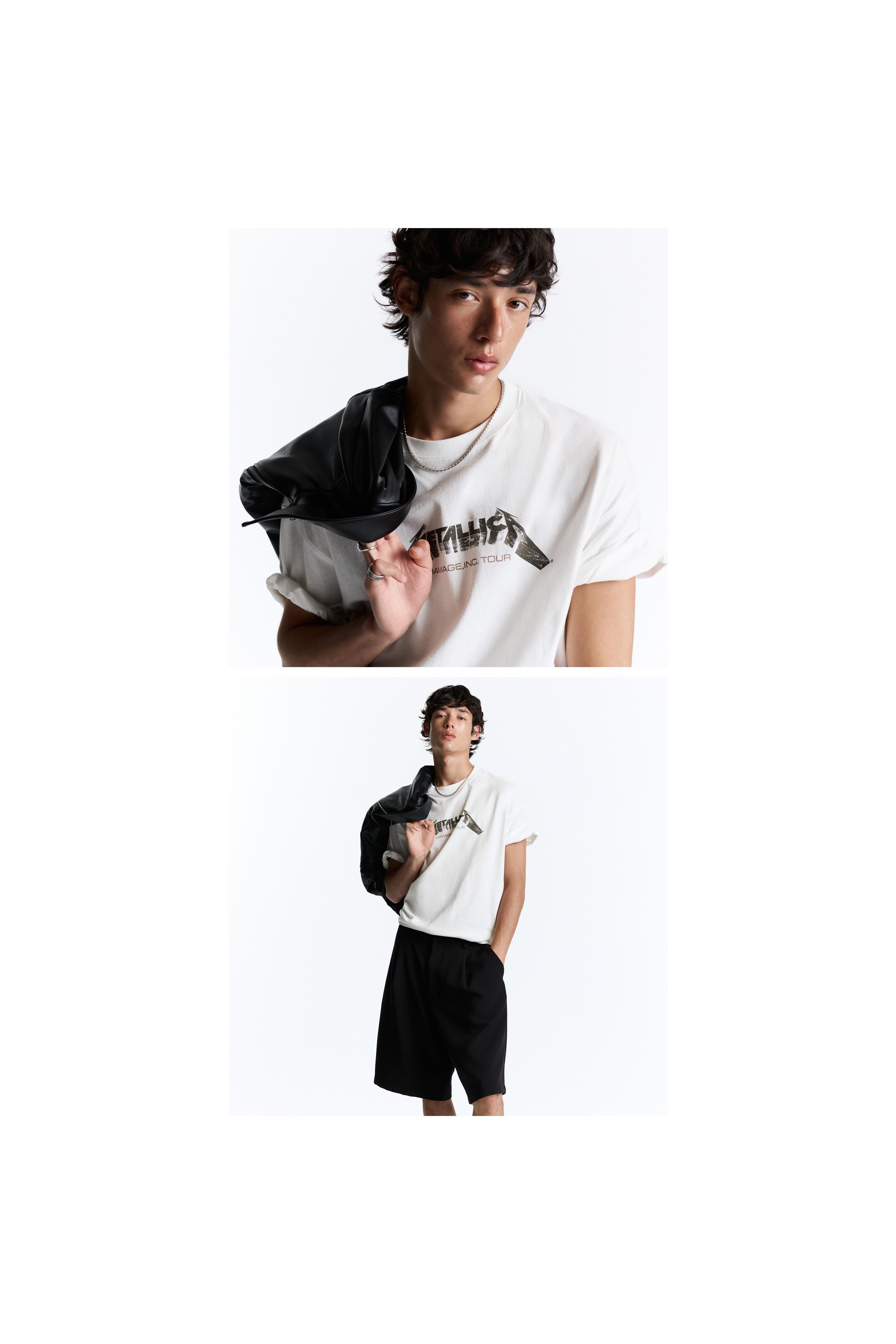 Metallica relaxed fit T-shirt — Off white